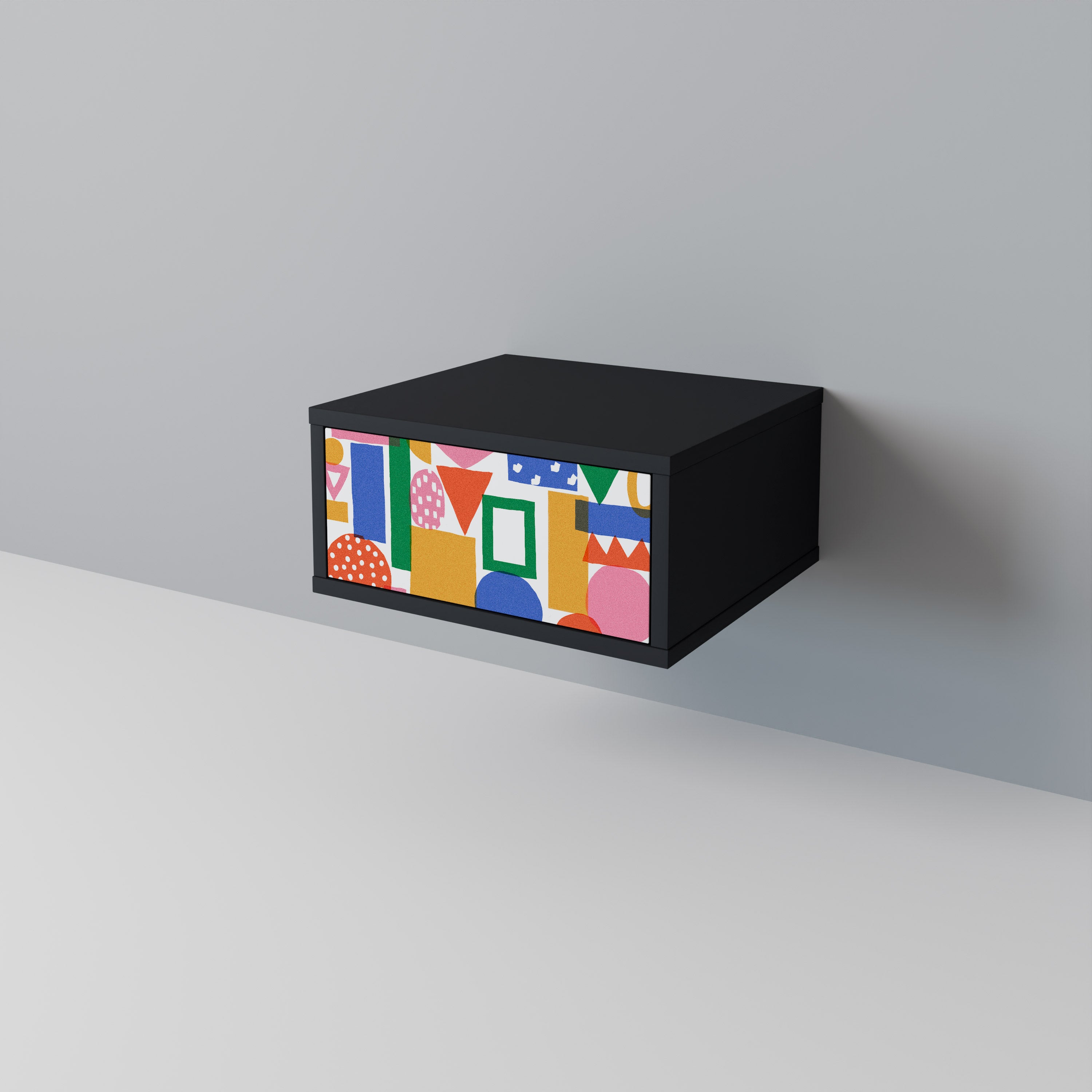 GEOMETRIC GLIMMER Nightstand