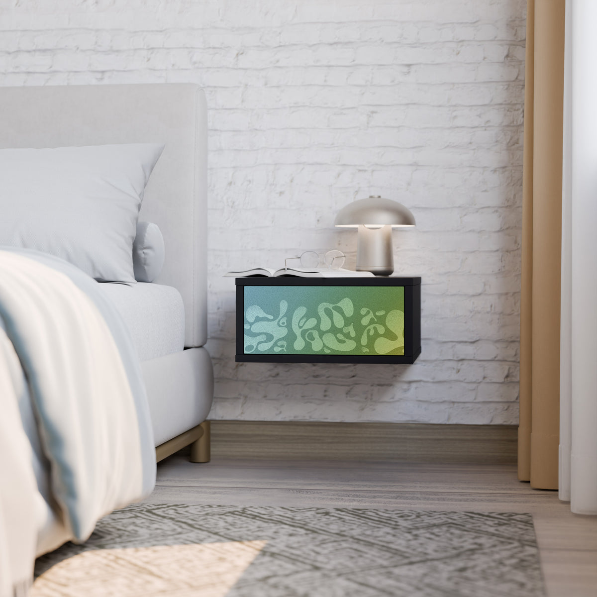 IRREGULAR BLUE Nightstand