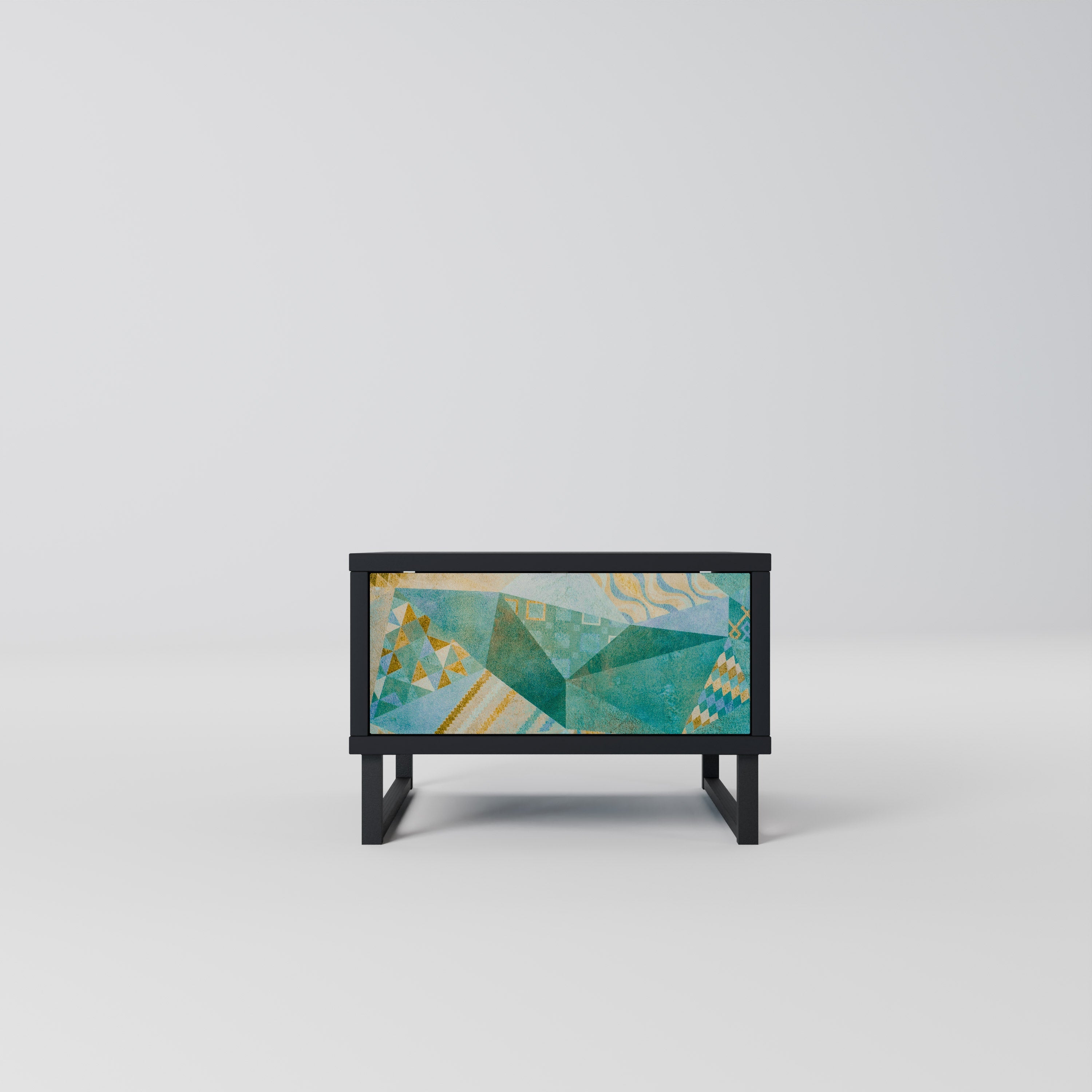 Table de chevet SPECTRUM SPLENDOR en finition noire