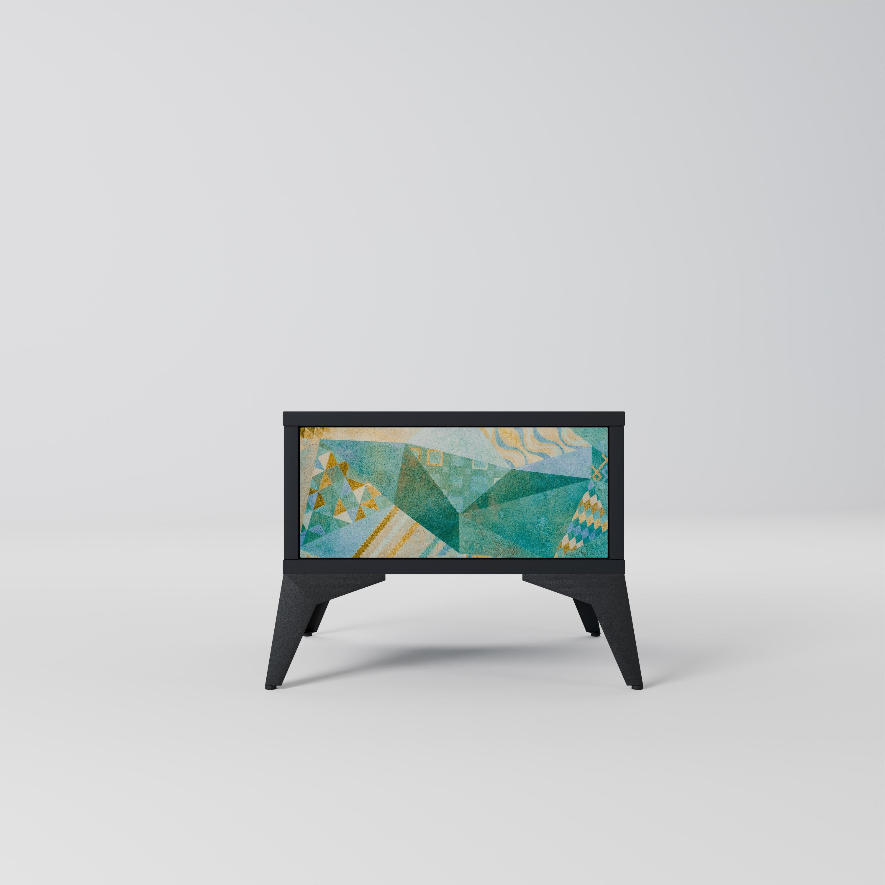 Table de chevet SPECTRUM SPLENDOR en finition noire