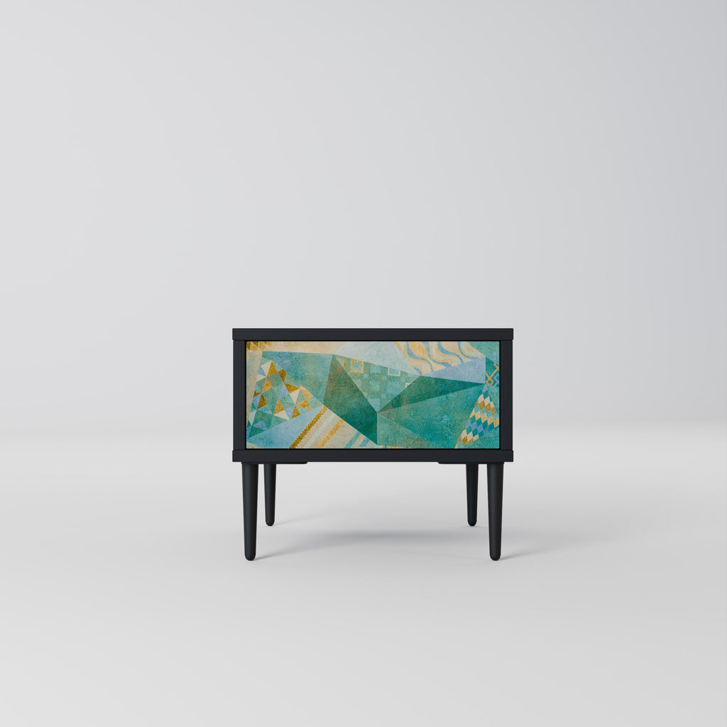 Table de chevet SPECTRUM SPLENDOR en finition noire