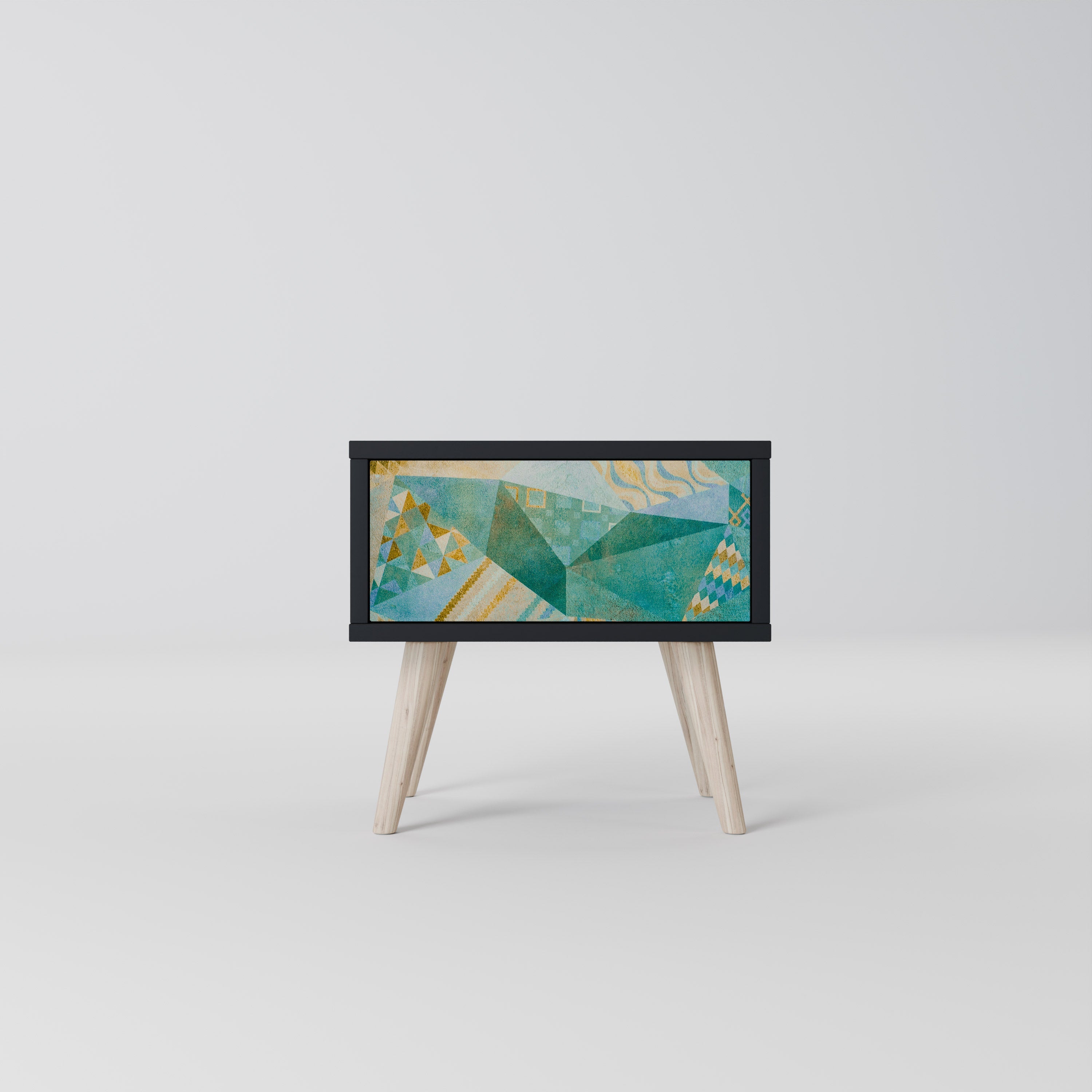 Table de chevet SPECTRUM SPLENDOR en finition noire