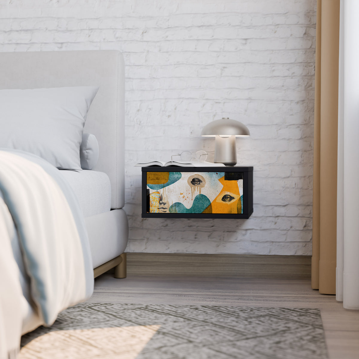 ABSTRACT FACES Nightstand