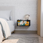 ABSTRACT FACES Nightstand