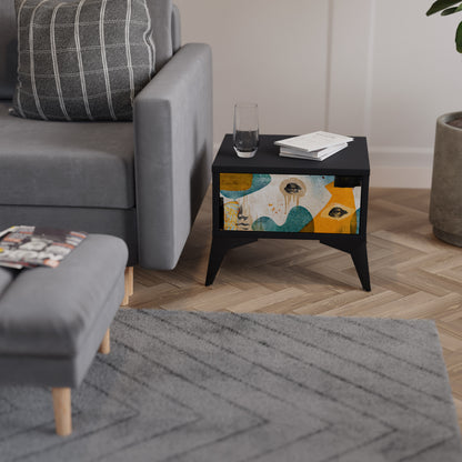 ABSTRACT FACES Nightstand
