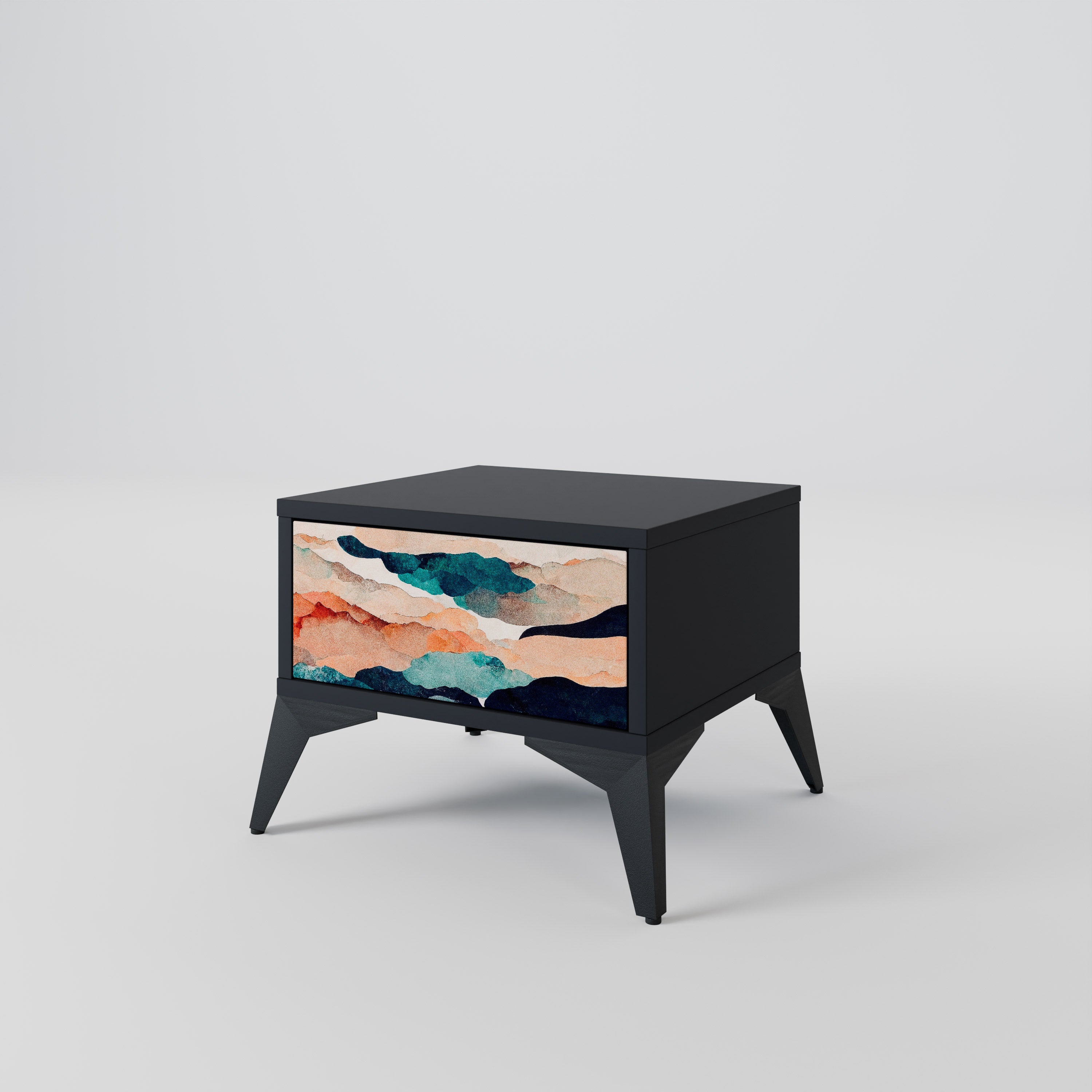 ABSTRACT LANDSCAPE Nightstand