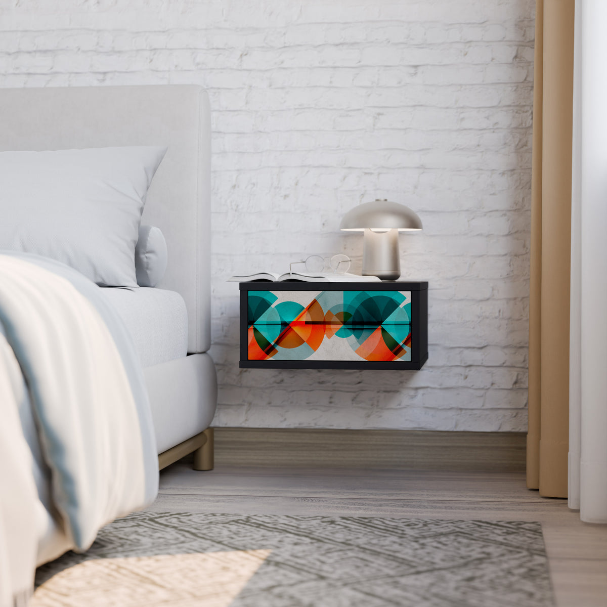 CIRCULAR RHAPSODY Nightstand
