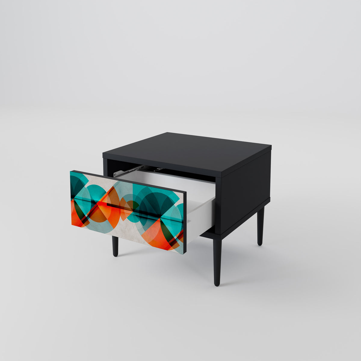 CIRCULAR RHAPSODY Nightstand