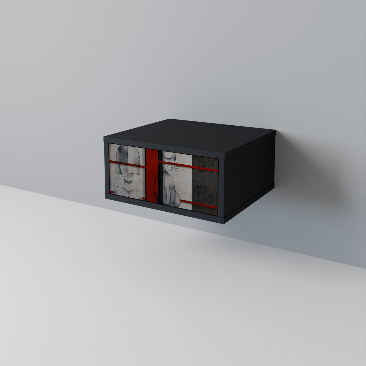 GRAY FIGURES Nightstand