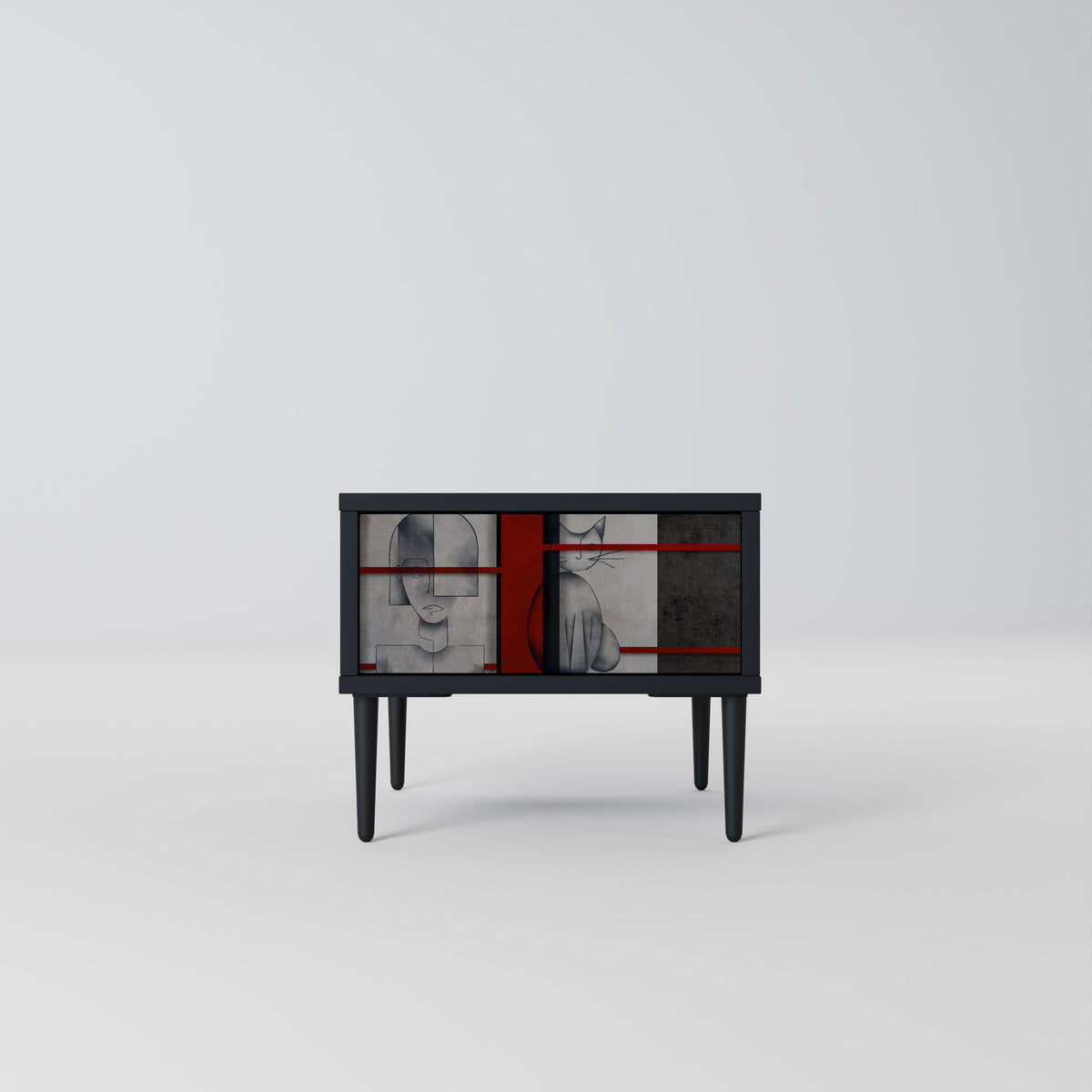 GRAY FIGURES Nightstand