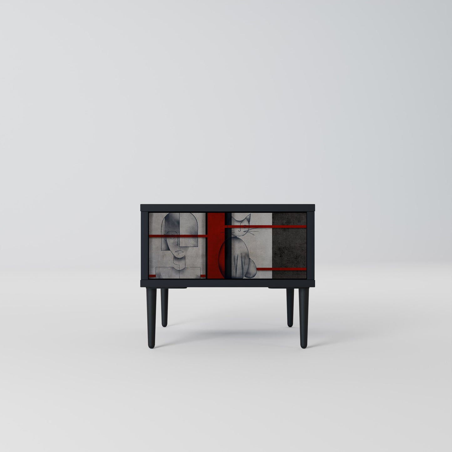 GRAY FIGURES Nightstand