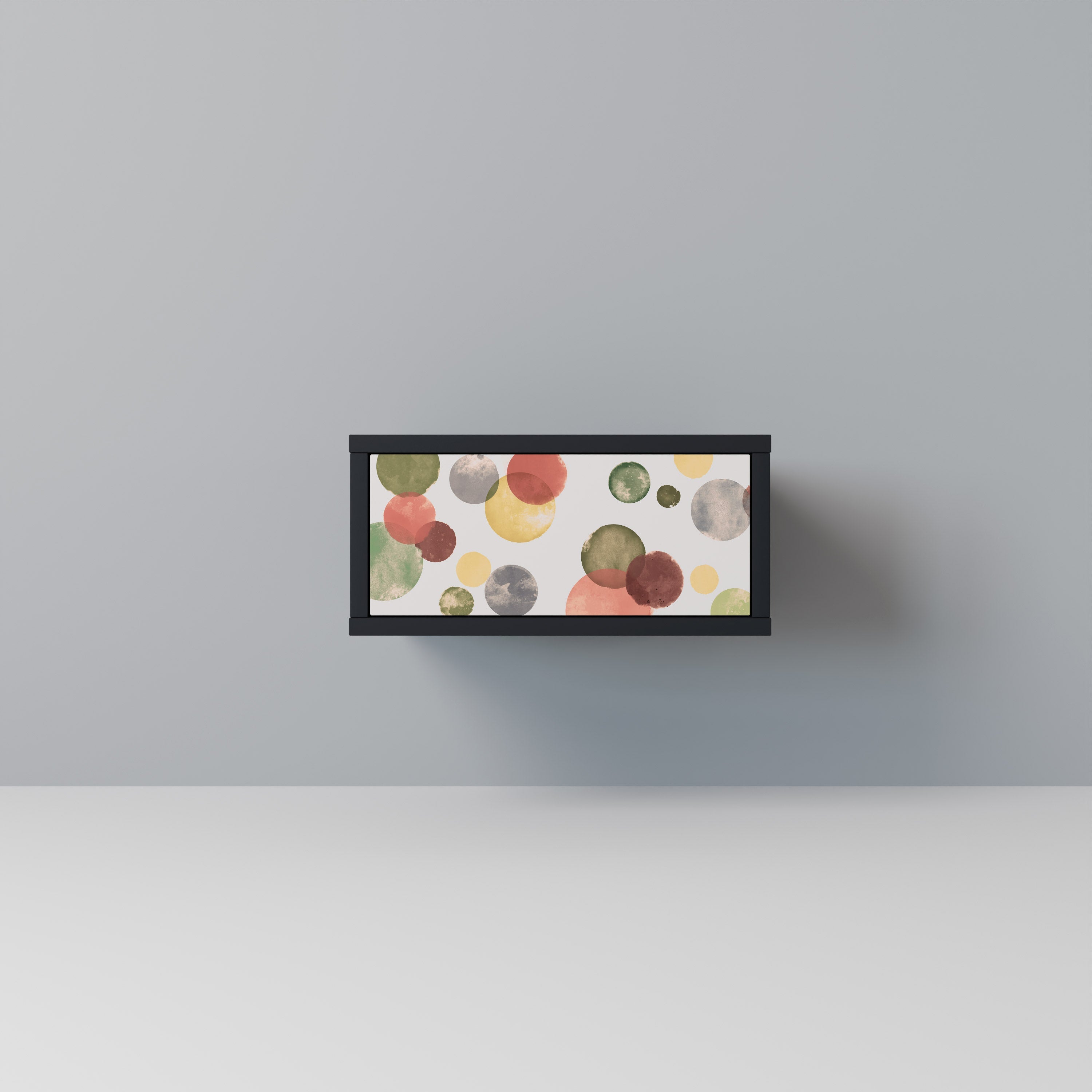 Table de chevet FLEETING HAPPINESS en finition noire