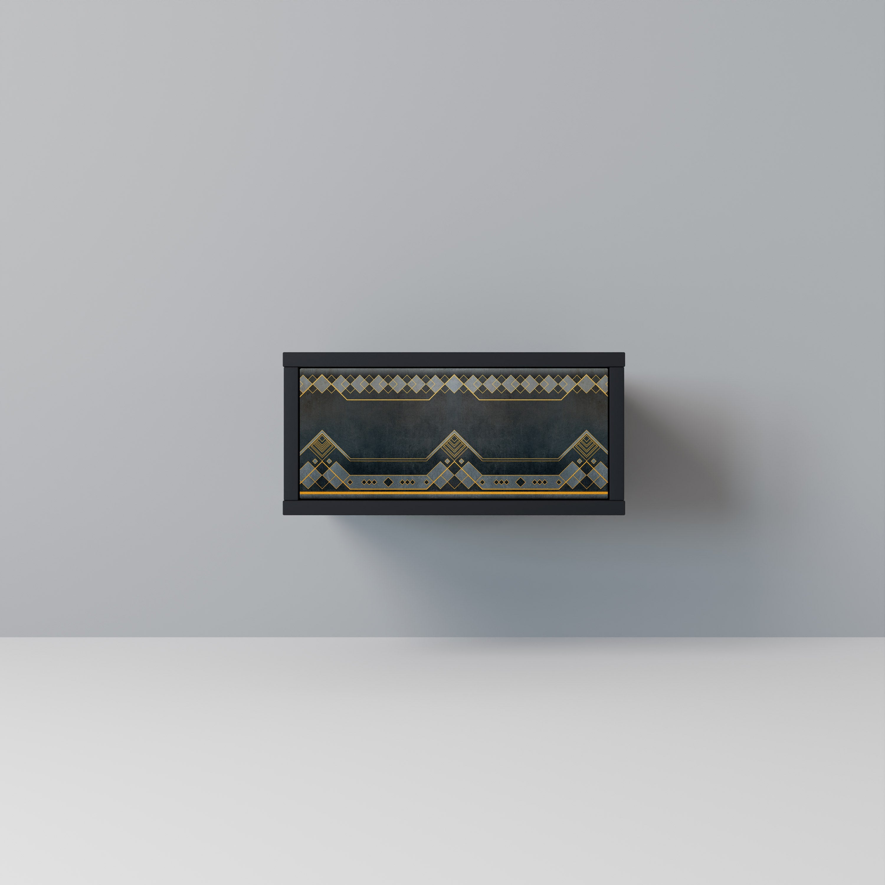 Table de chevet ROYAL ORDINARINESS en finition noire