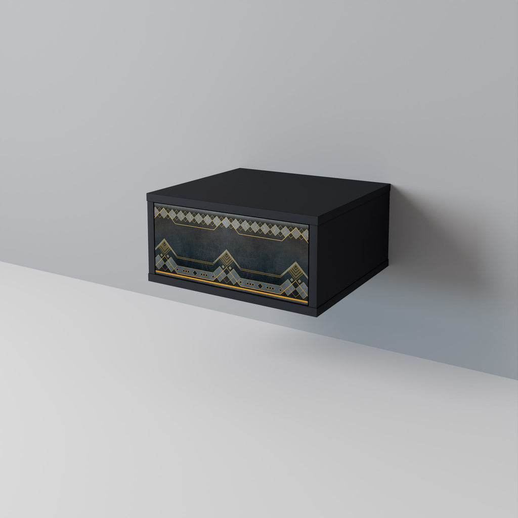 Table de chevet ROYAL ORDINARINESS en finition noire