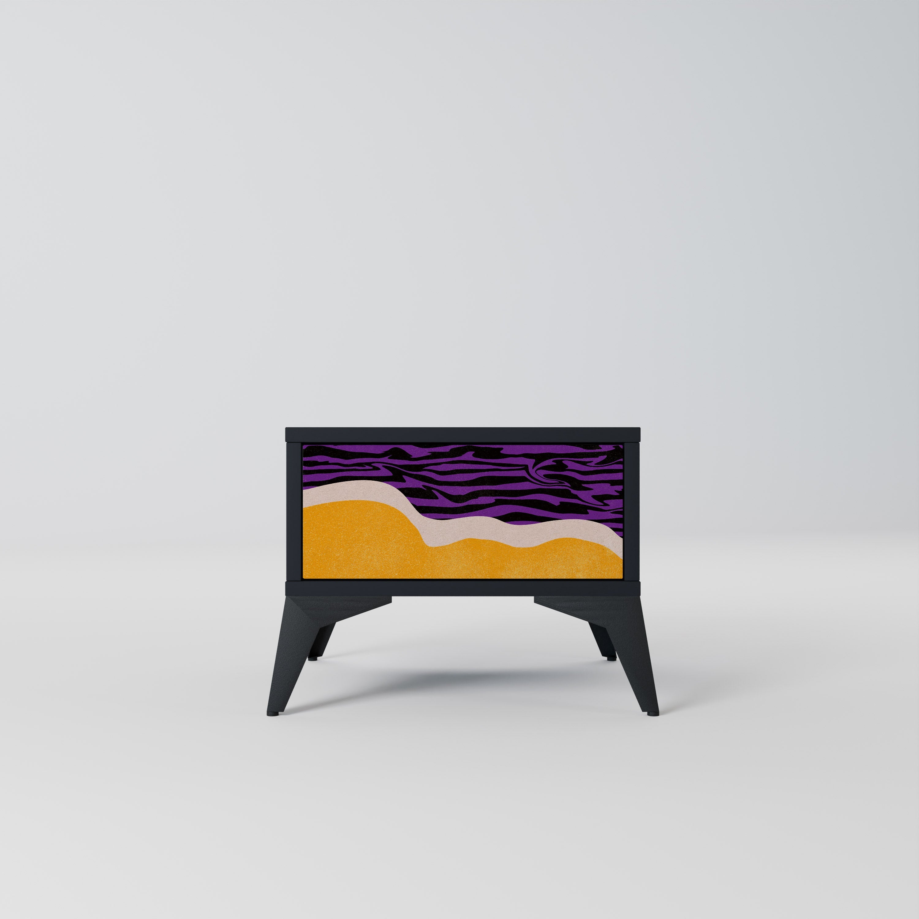 Table de chevet INDEPENDENT ORDER en finition noire