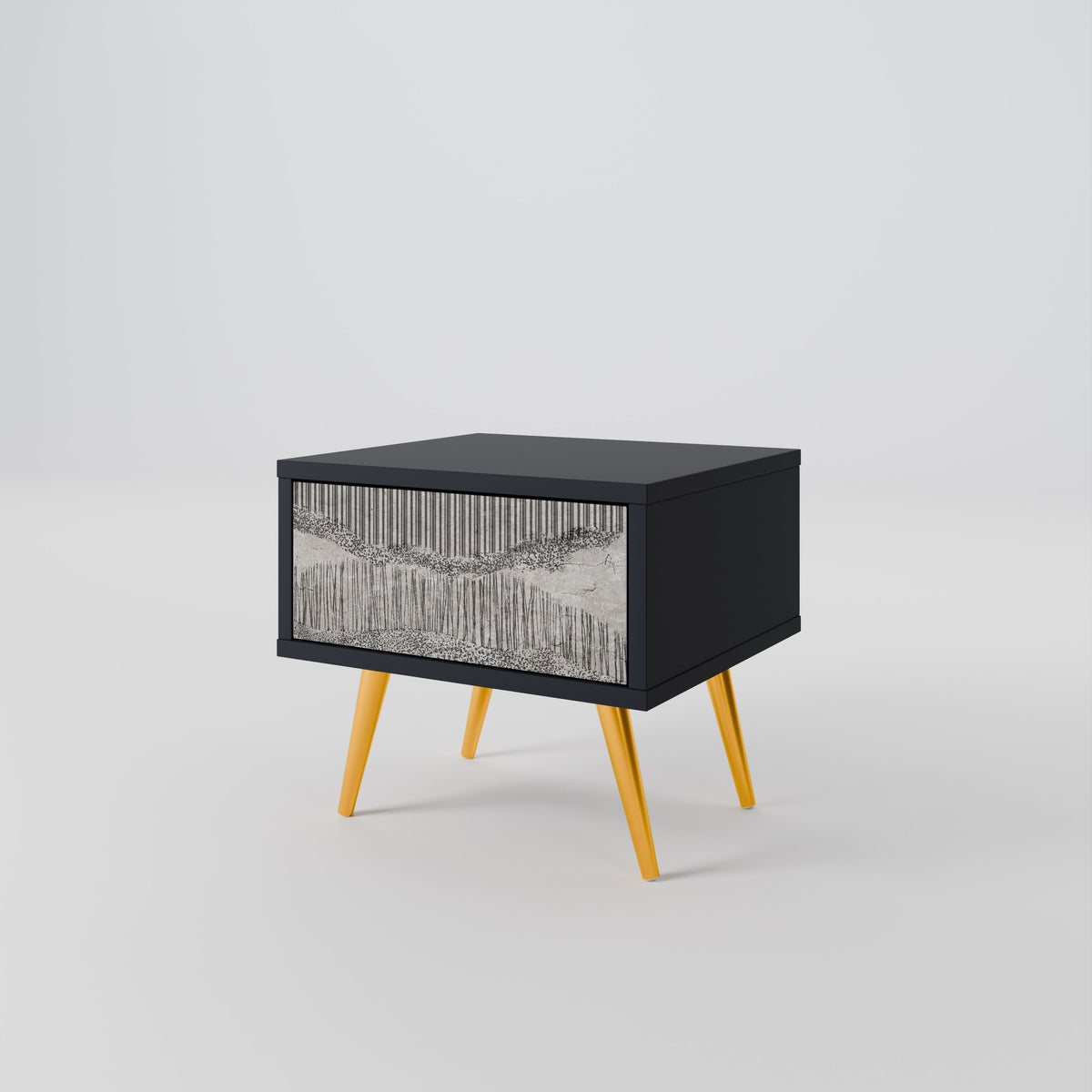GRAIN LINES Nightstand