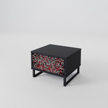 BROKEN LINES Nightstand