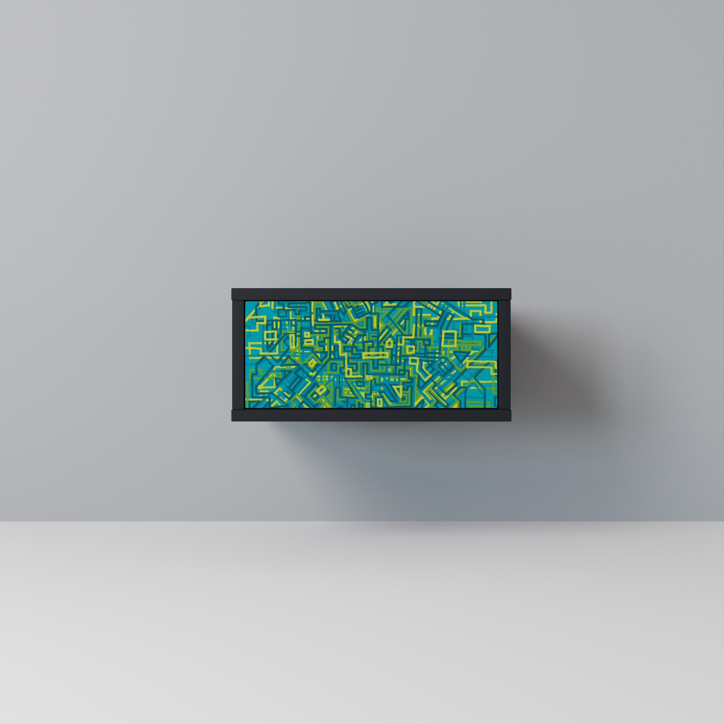 Table de chevet NOSTALGIC MEMORIES en finition noire