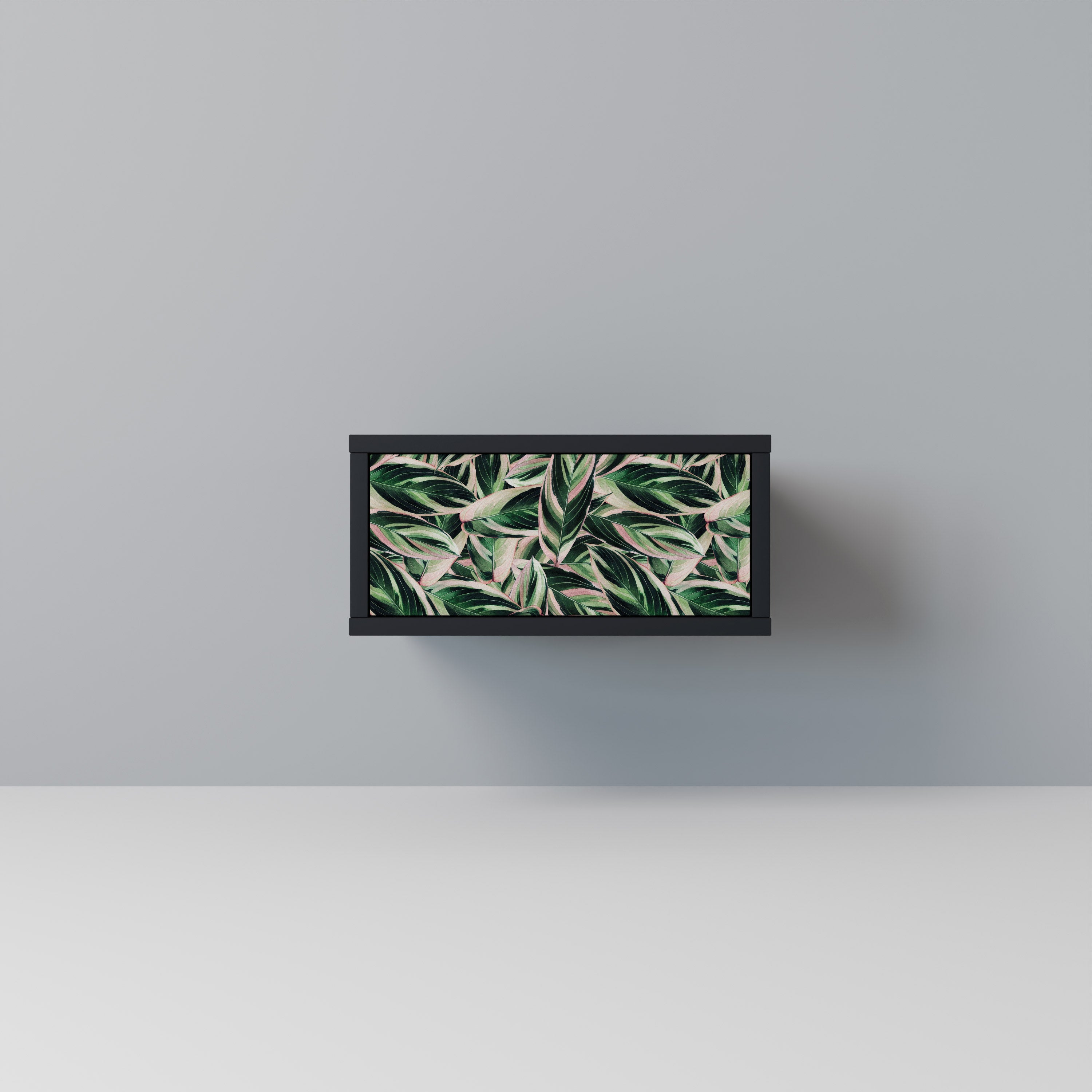 Table de chevet EERIE STROMANTHE en finition noire