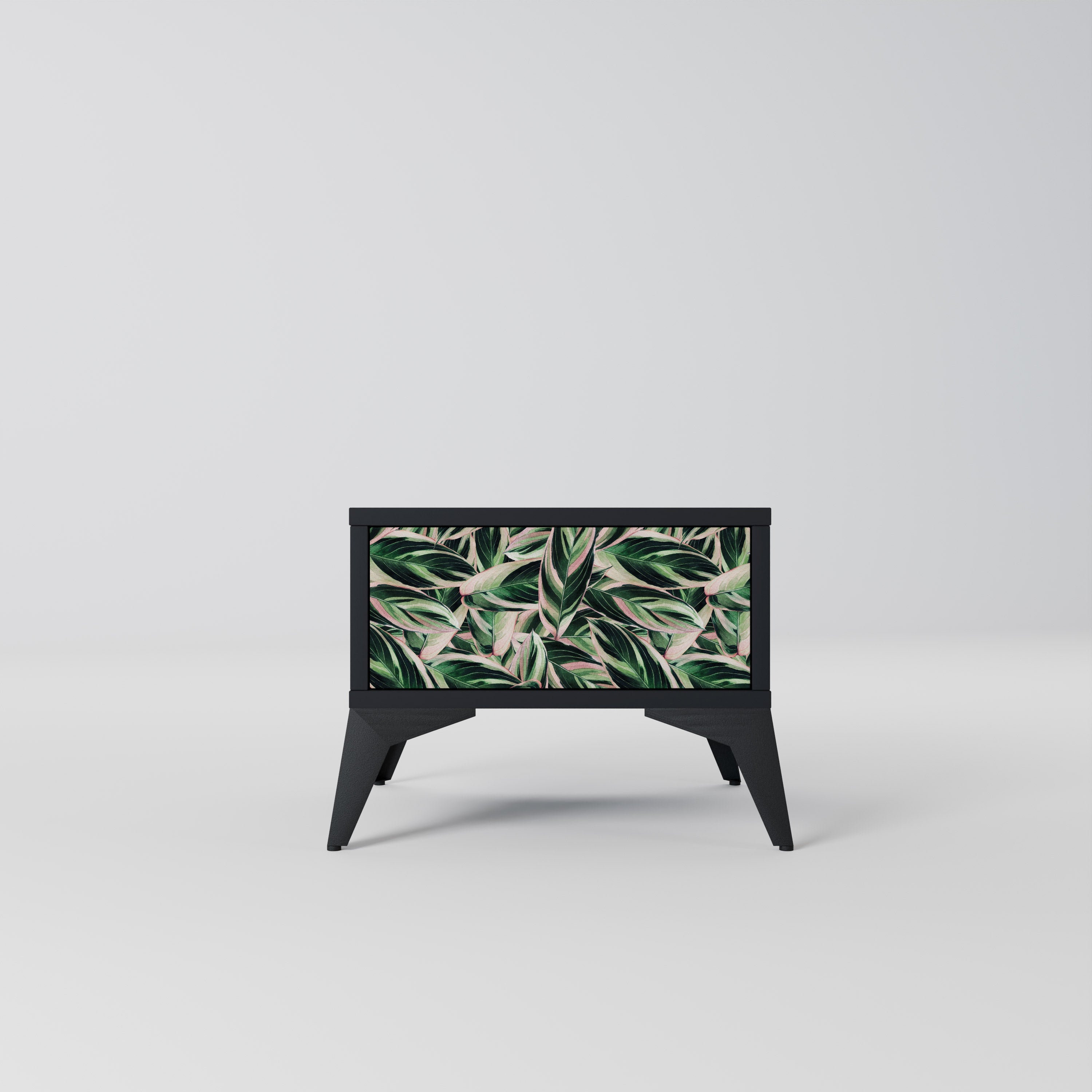 Table de chevet EERIE STROMANTHE en finition noire