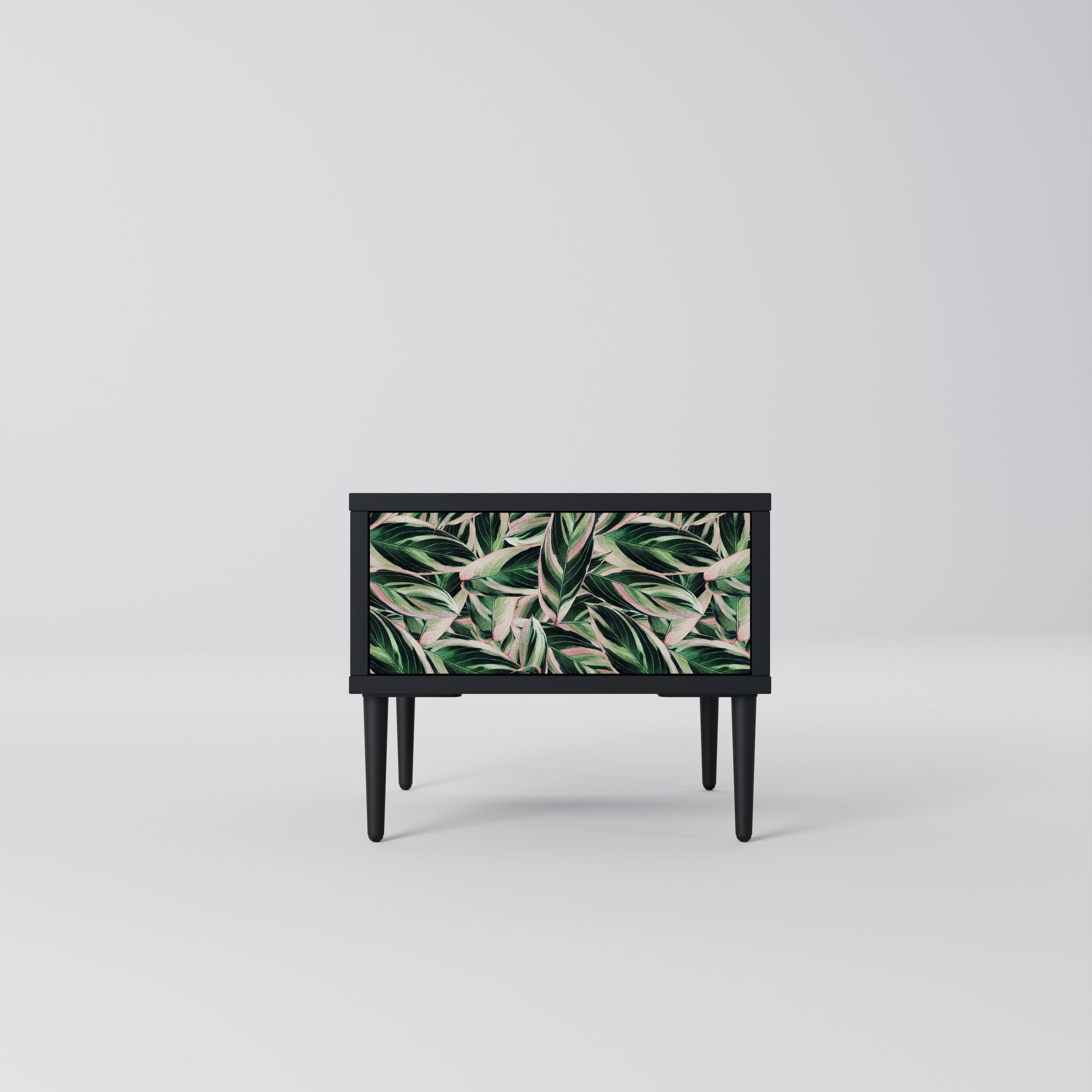 Table de chevet EERIE STROMANTHE en finition noire