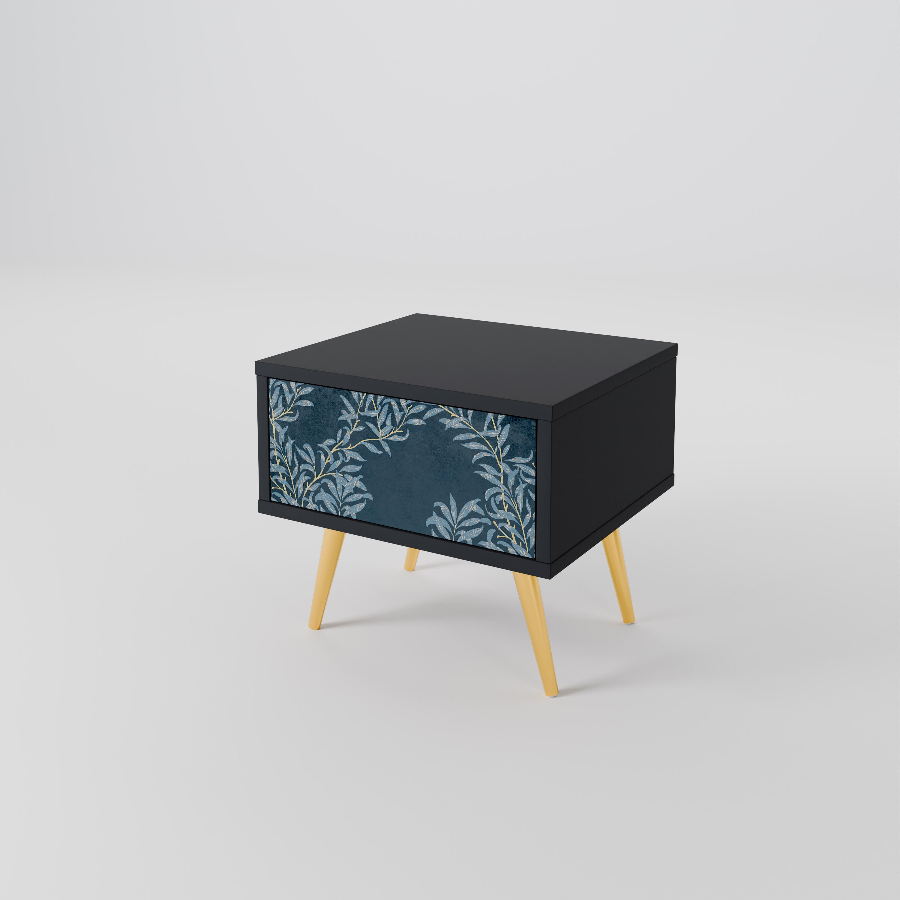 BLUE LEAVES Nightstand