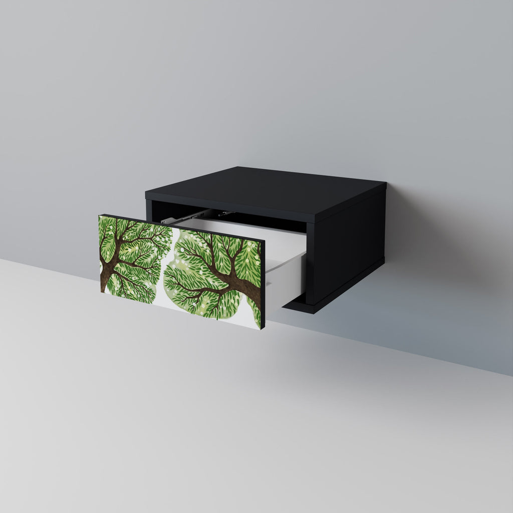 Table de chevet WILDERNESS DASH en finition noire