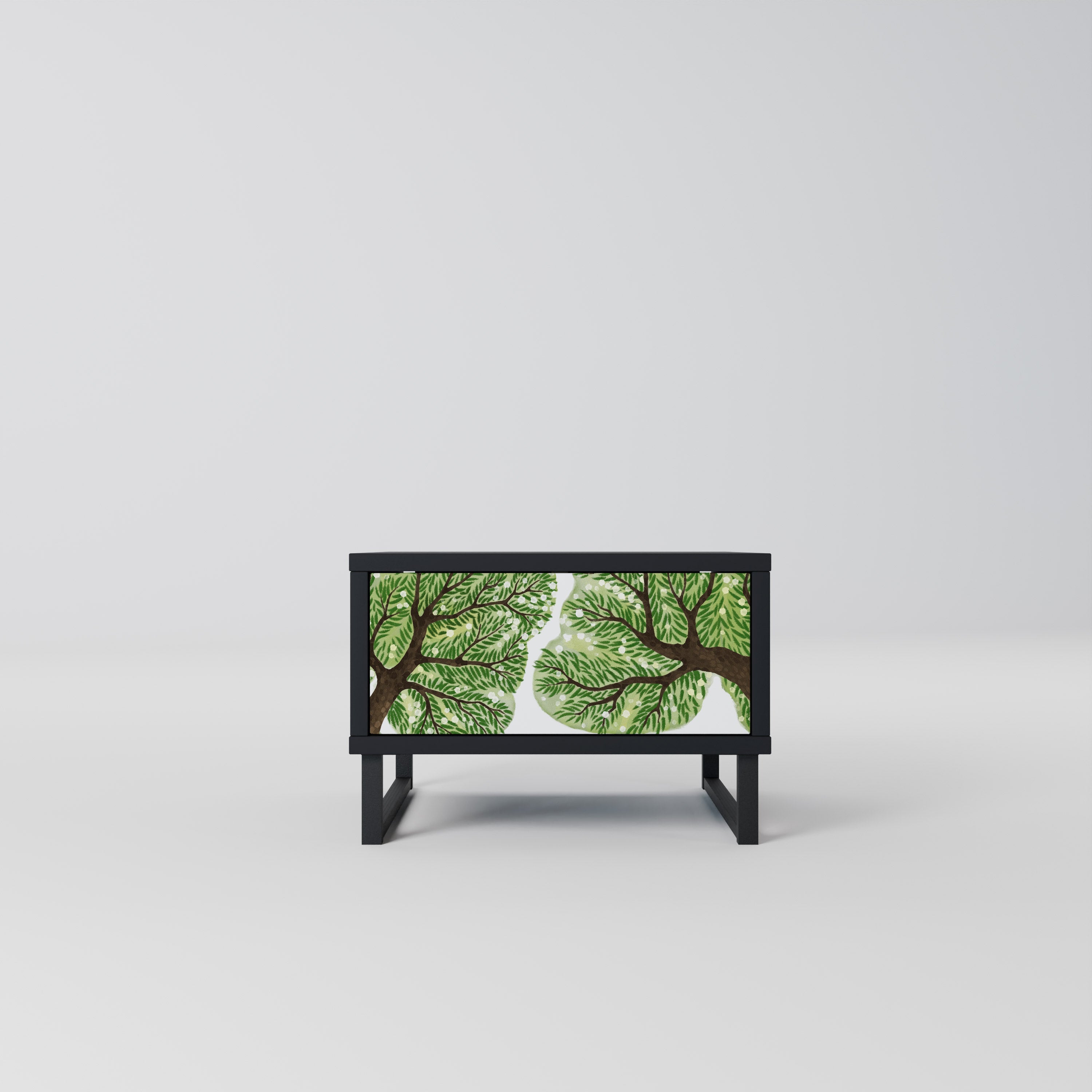 Table de chevet WILDERNESS DASH en finition noire