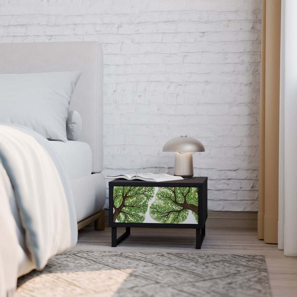 Table de chevet WILDERNESS DASH en finition noire