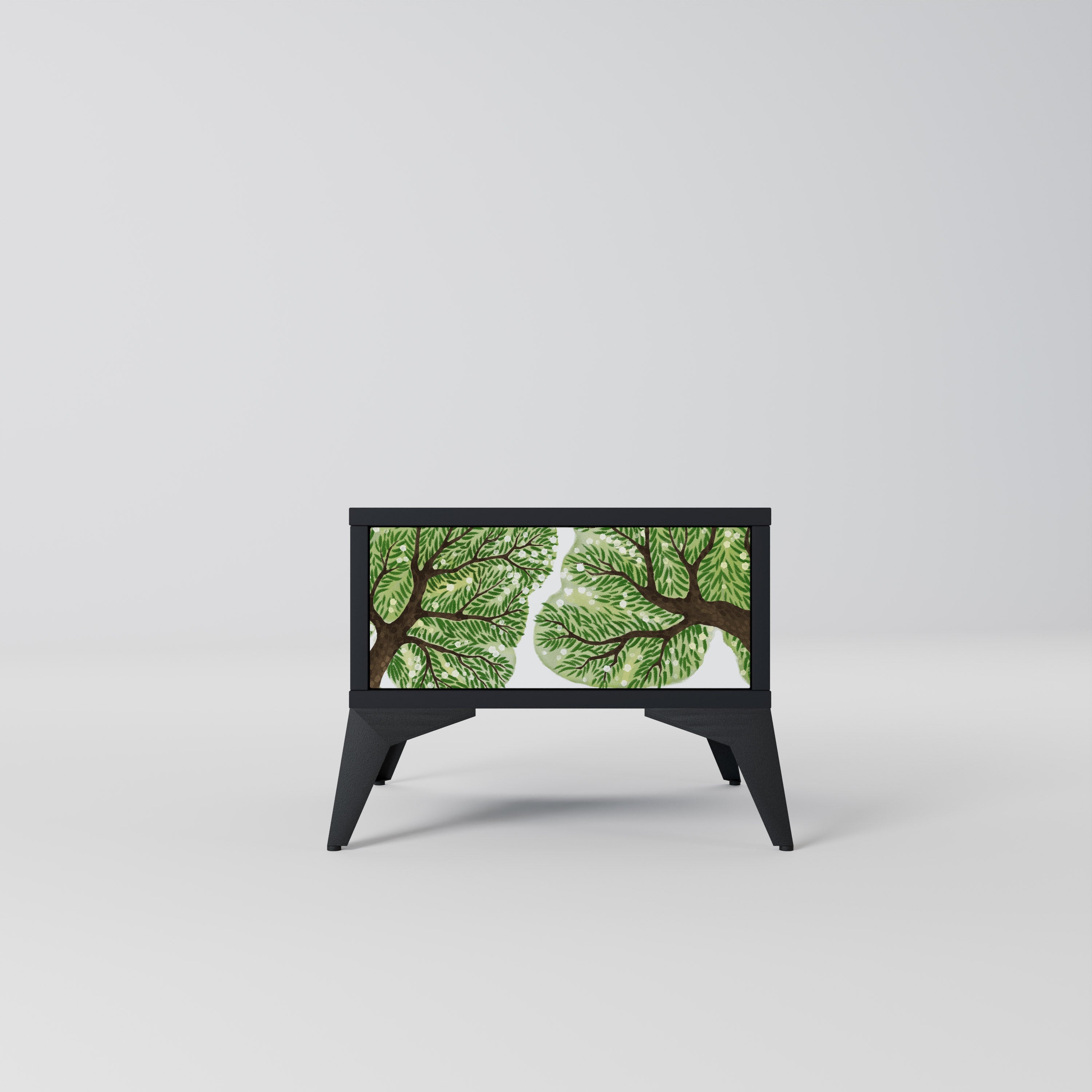 Table de chevet WILDERNESS DASH en finition noire