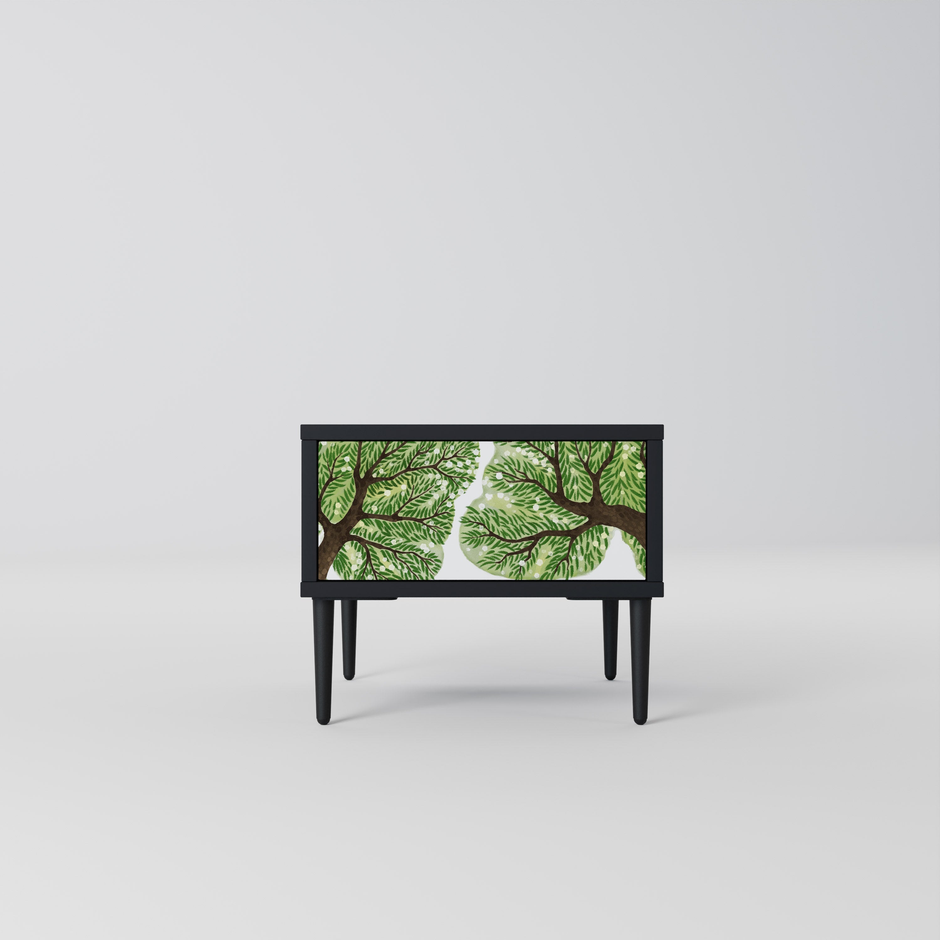 Table de chevet WILDERNESS DASH en finition noire