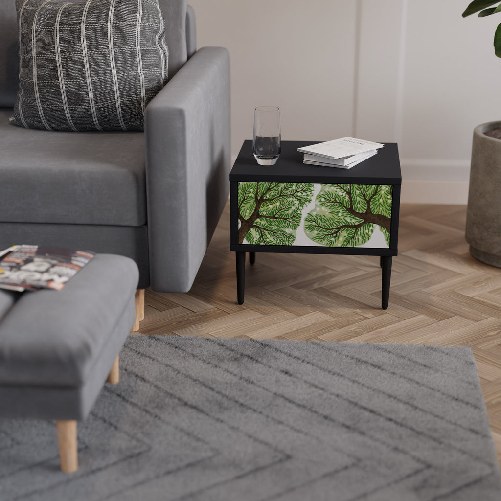 Table de chevet WILDERNESS DASH en finition noire