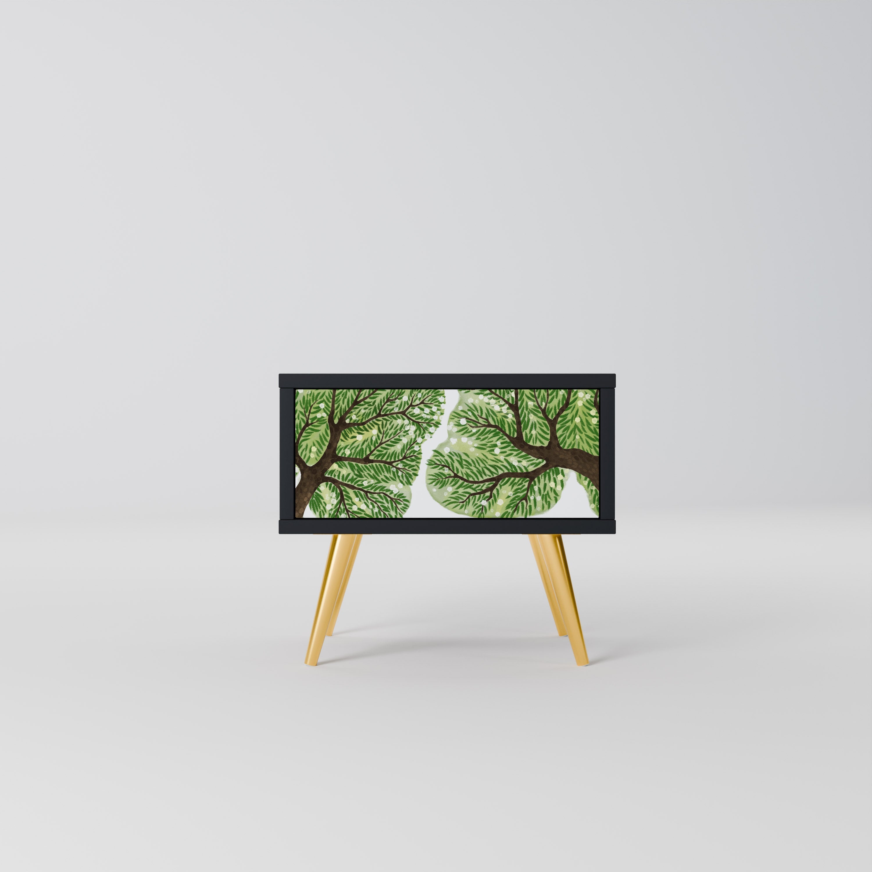 Table de chevet WILDERNESS DASH en finition noire