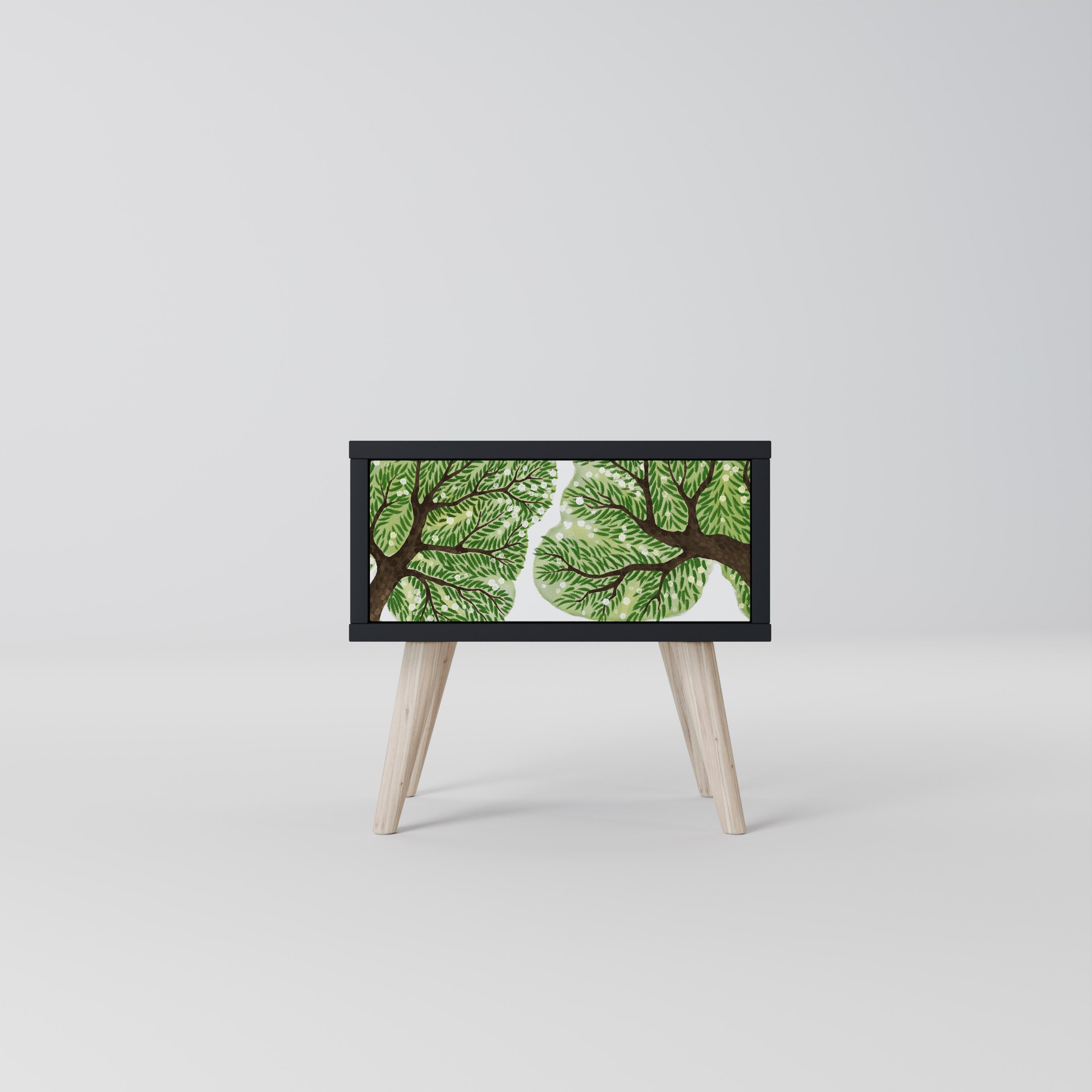 Table de chevet WILDERNESS DASH en finition noire