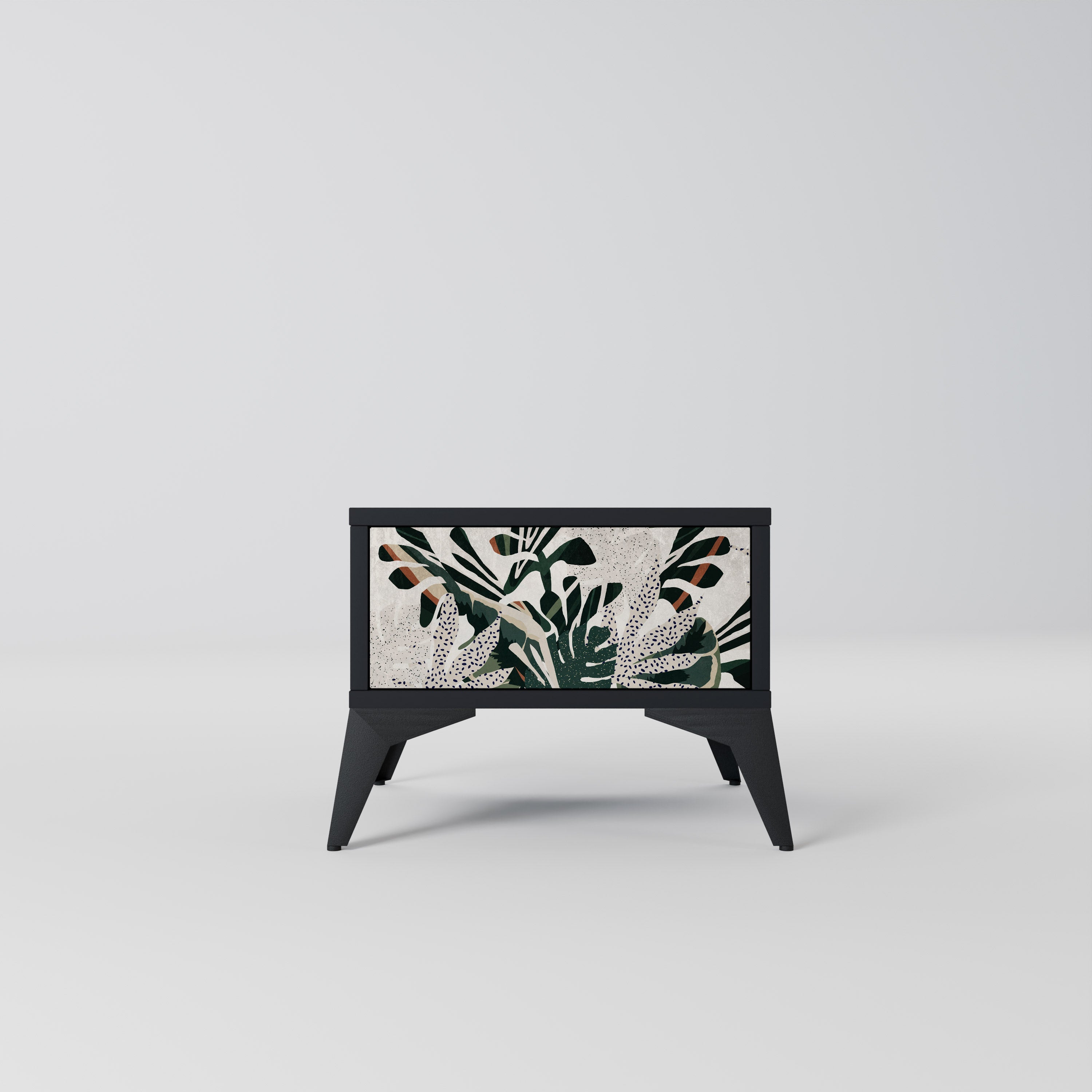 Table de chevet VERDURE FORMATION en finition noire