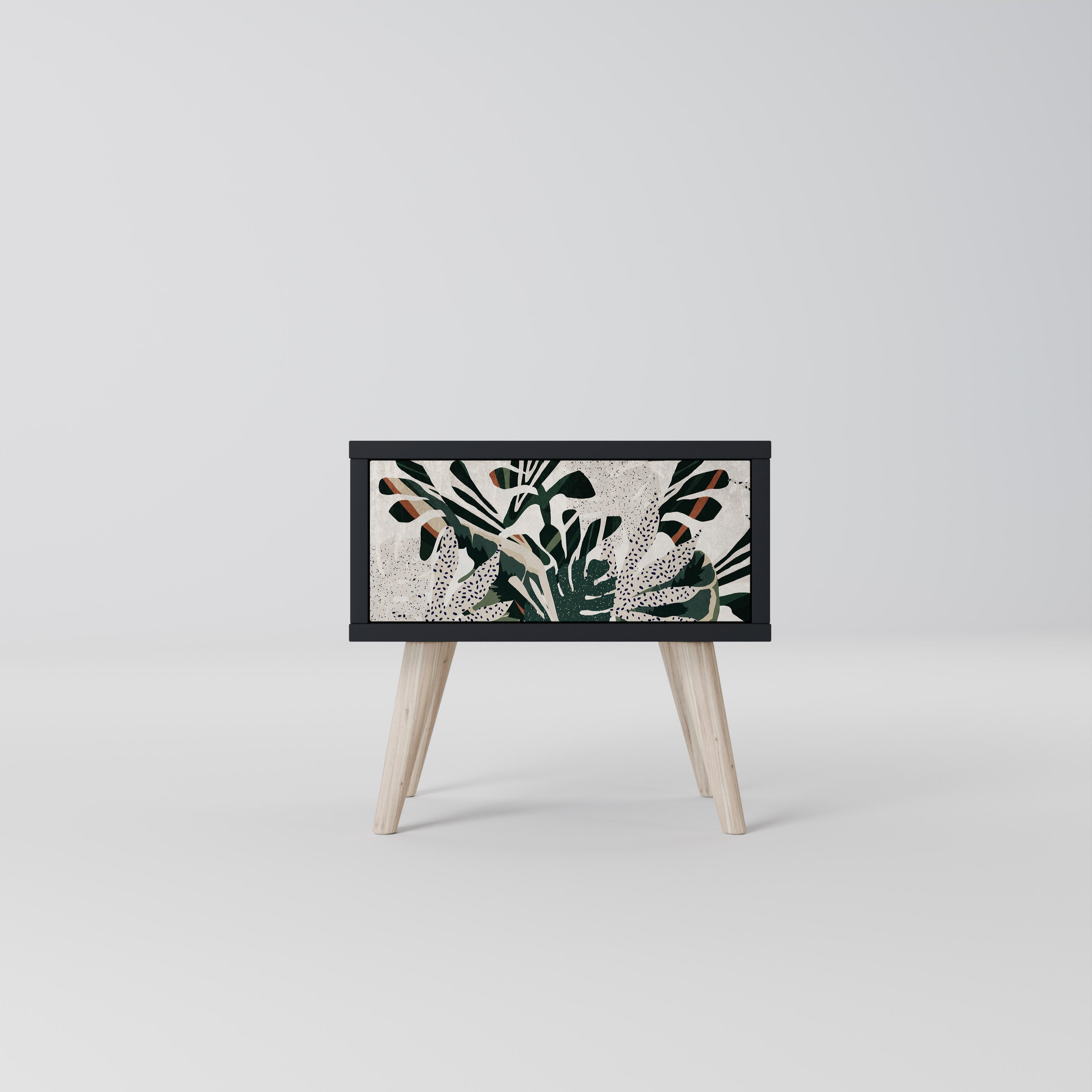 Table de chevet VERDURE FORMATION en finition noire