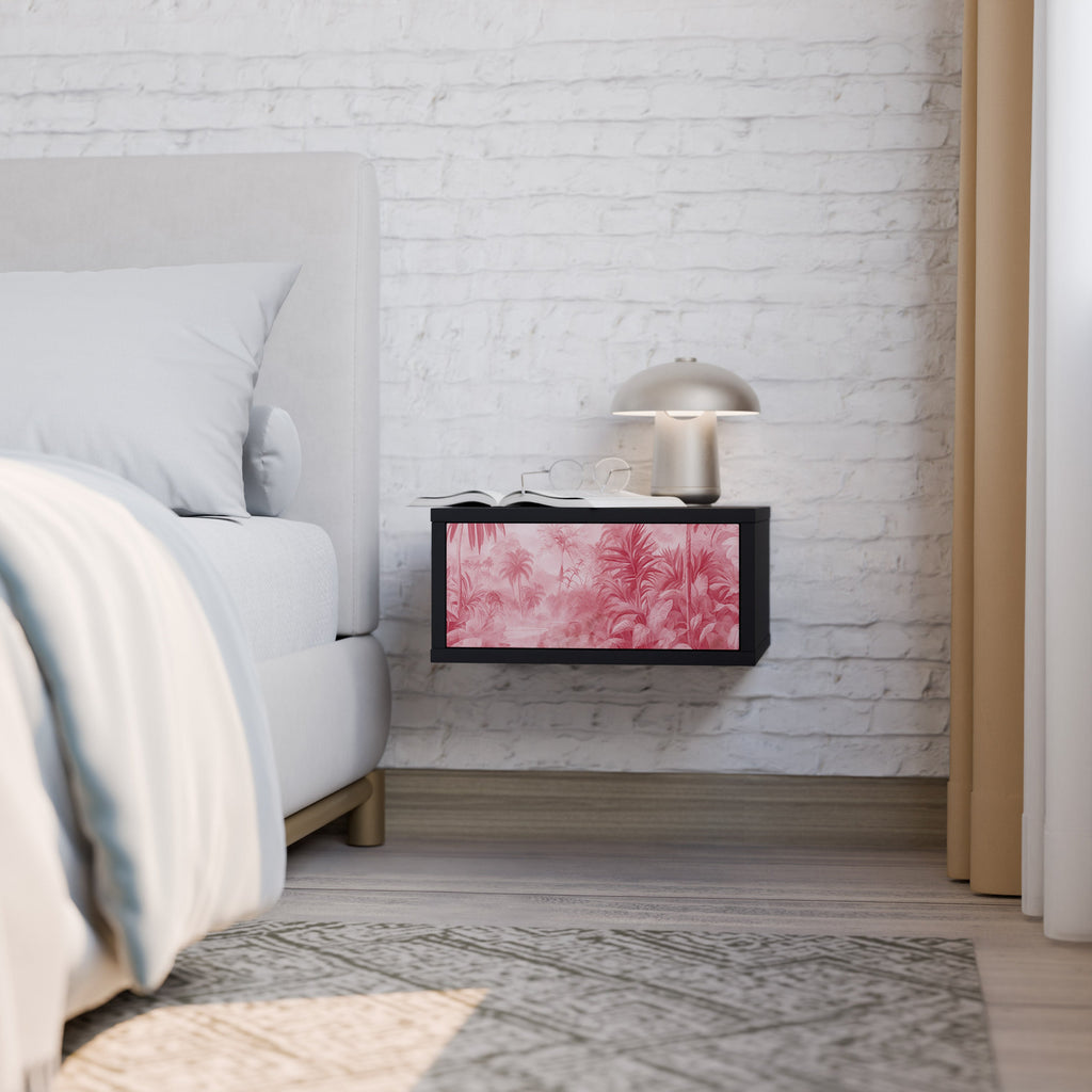 Table de chevet SWEET TROPICS en finition noire