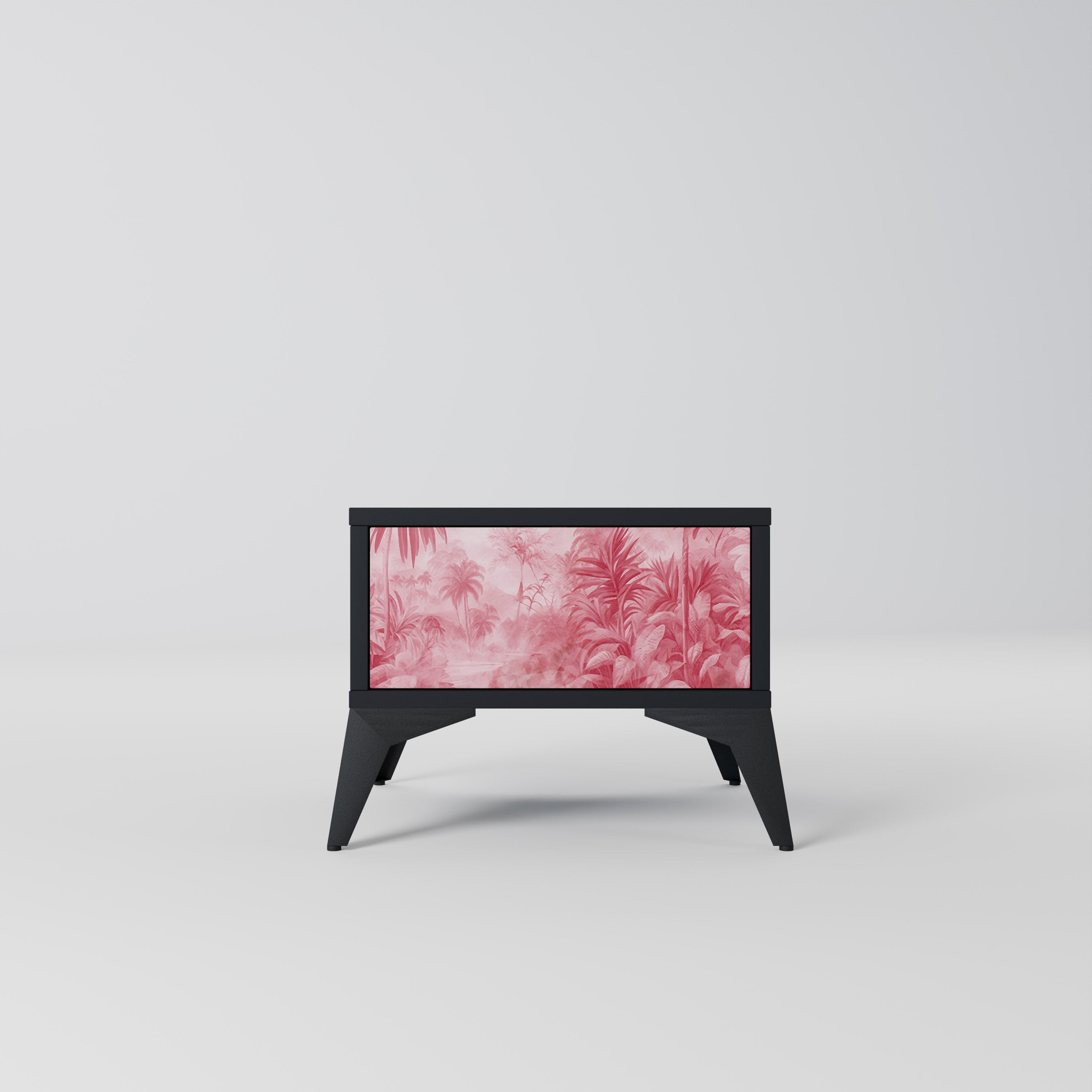 Table de chevet SWEET TROPICS en finition noire