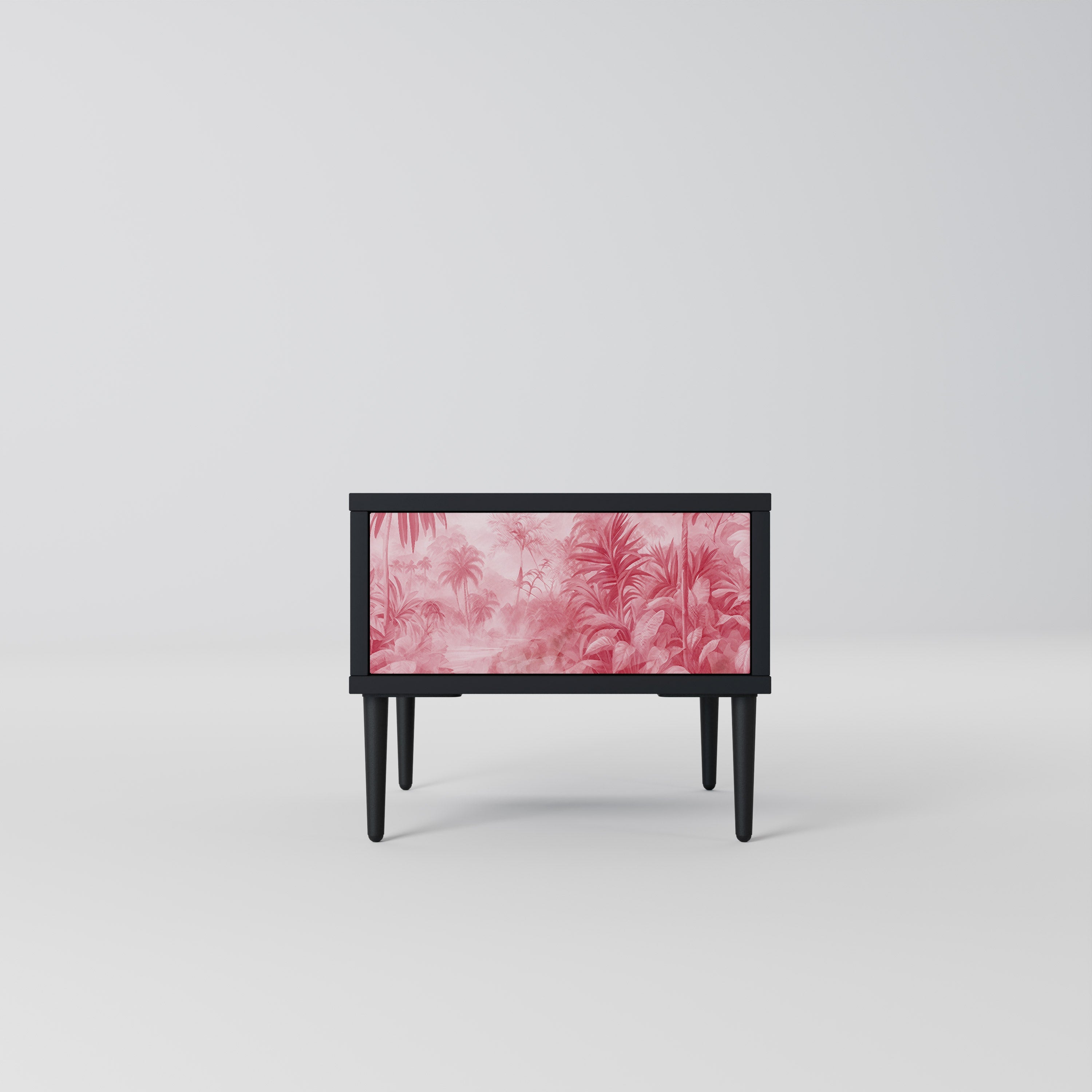 Table de chevet SWEET TROPICS en finition noire