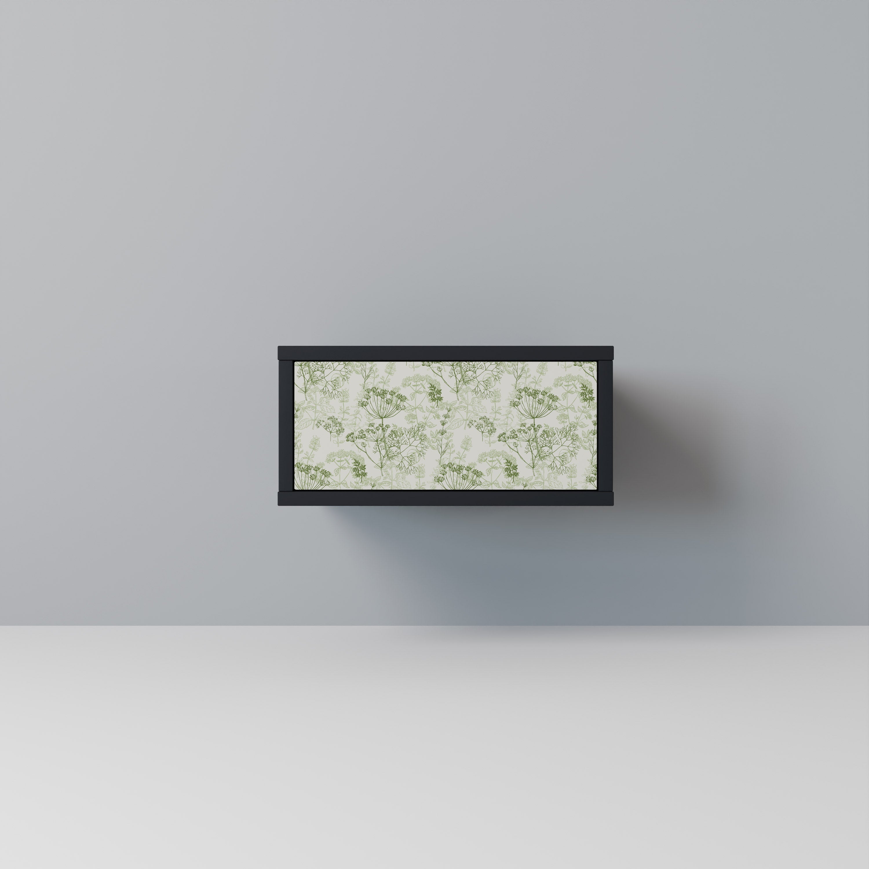 Table de chevet FENNEL BALDACHIN en finition noire