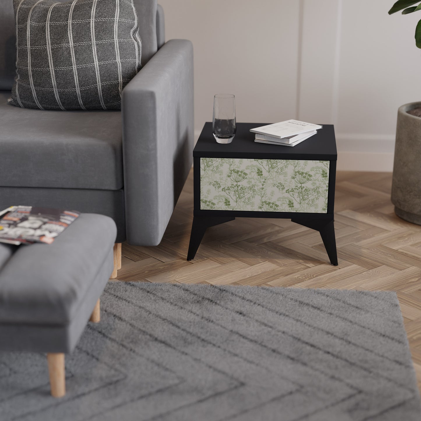 FENNEL BALDACHIN Nightstand