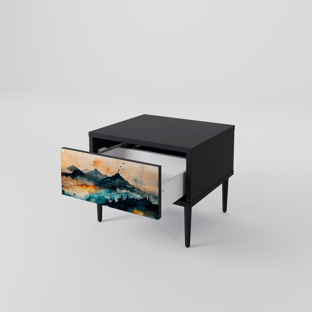 OMINOUS MOUNTAINS Nightstand