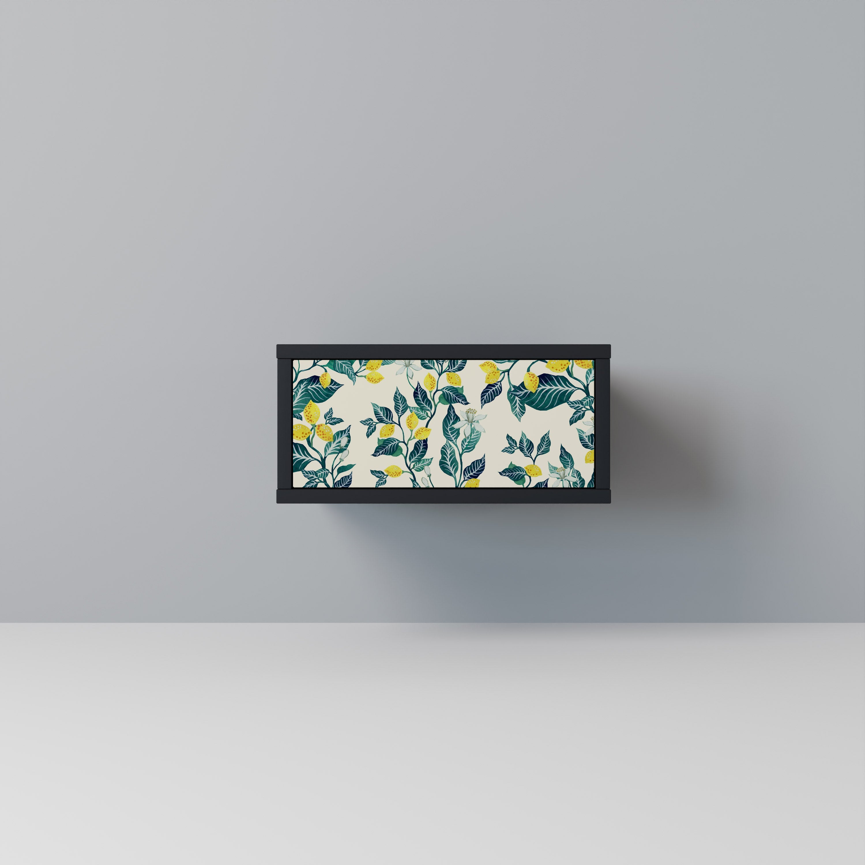 Table de chevet LEMON TREE en finition noire