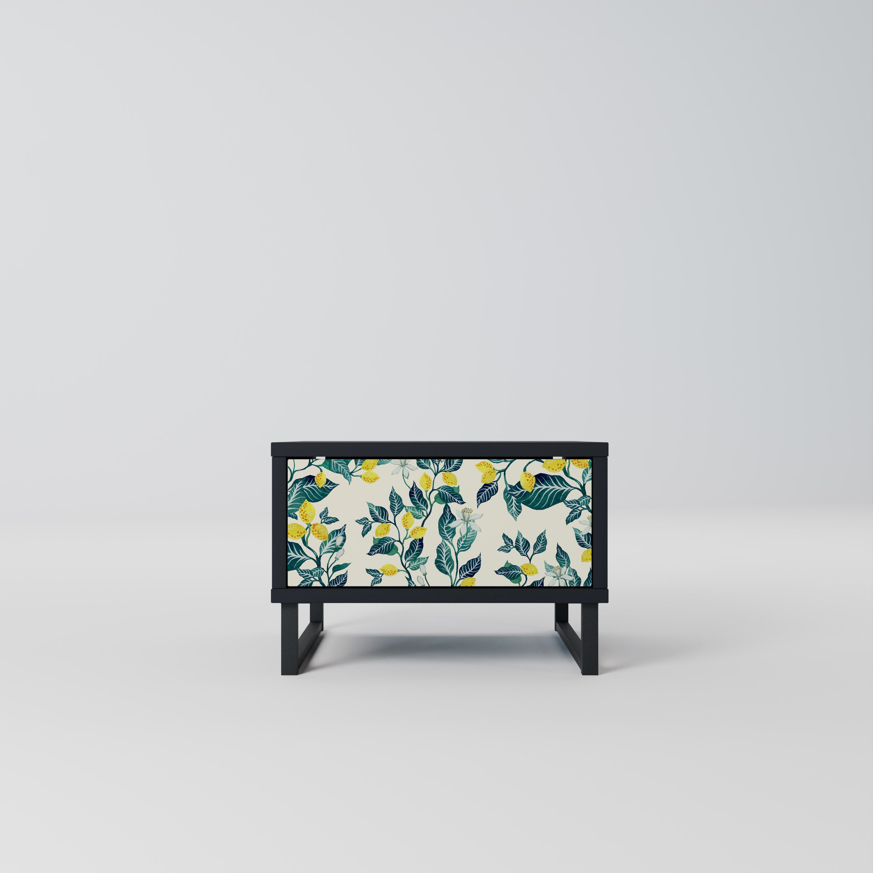 Table de chevet LEMON TREE en finition noire