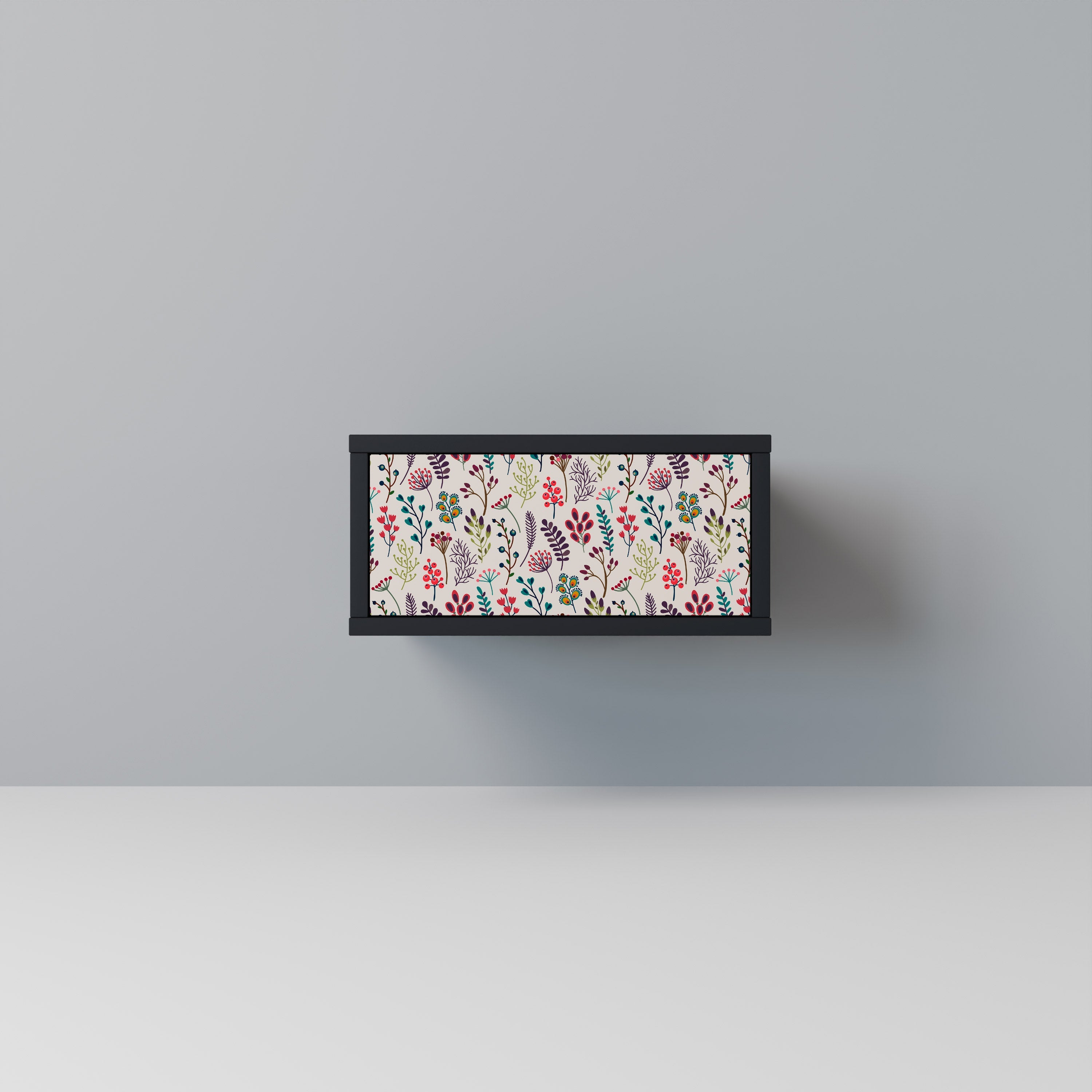 Table de chevet AUTUMN SUNDRIES en finition noire