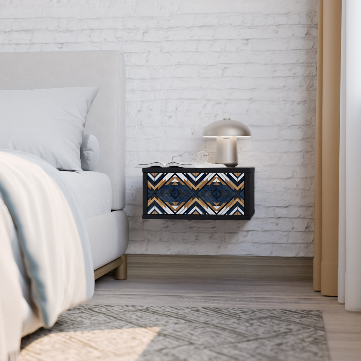 ARTFUL GEOMETRY Nightstand
