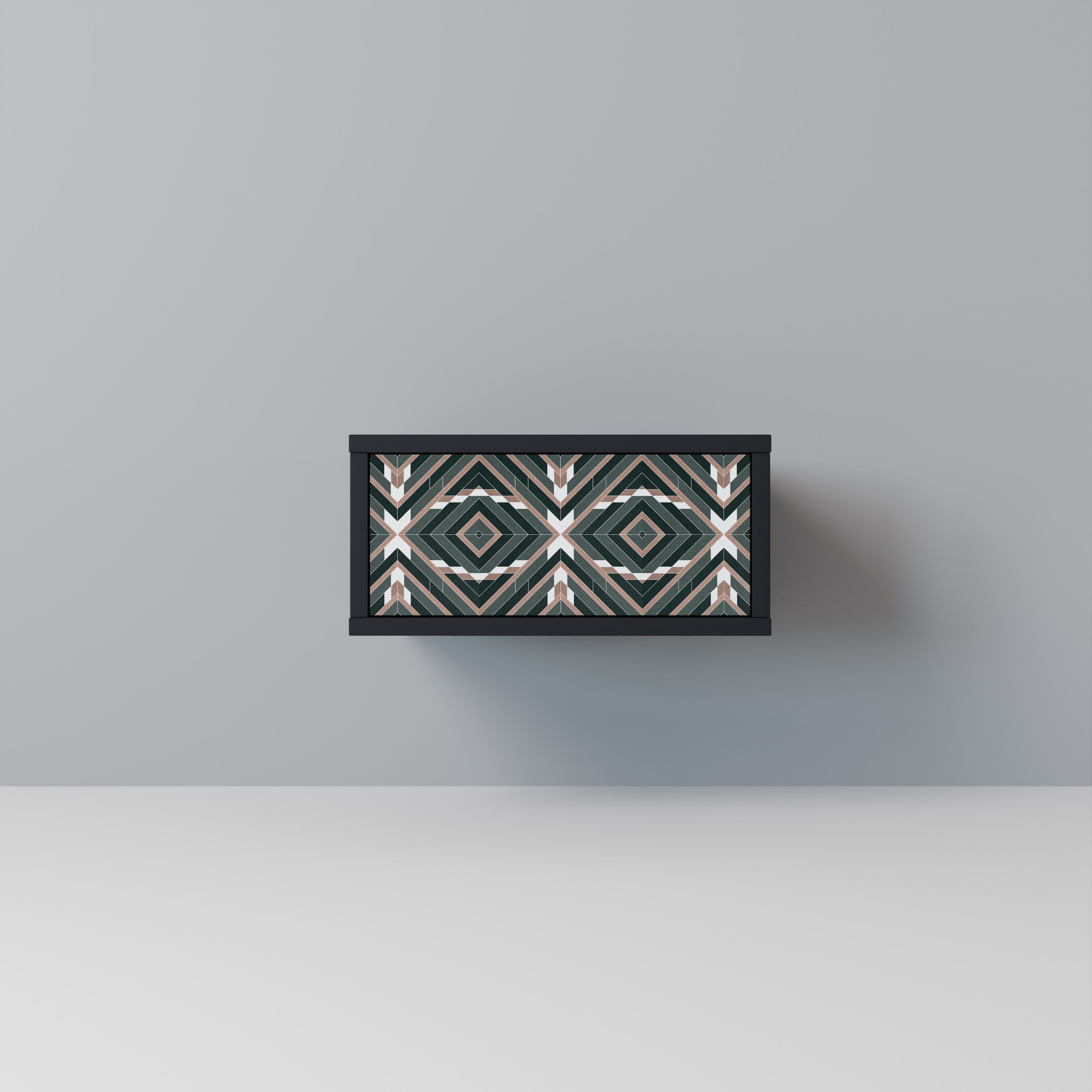 Table de chevet DIMENSION DELIGHTS en finition noire