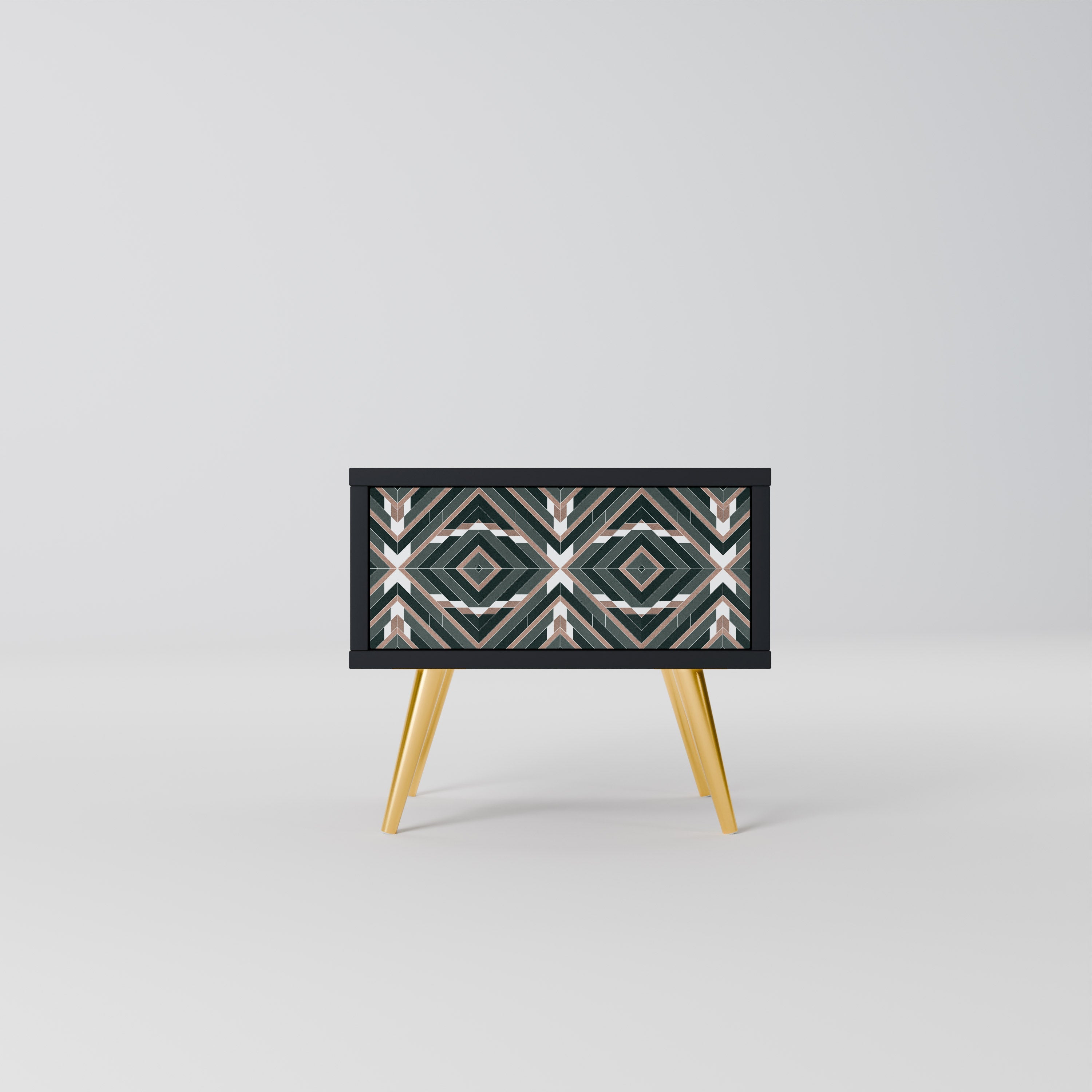 Table de chevet DIMENSION DELIGHTS en finition noire