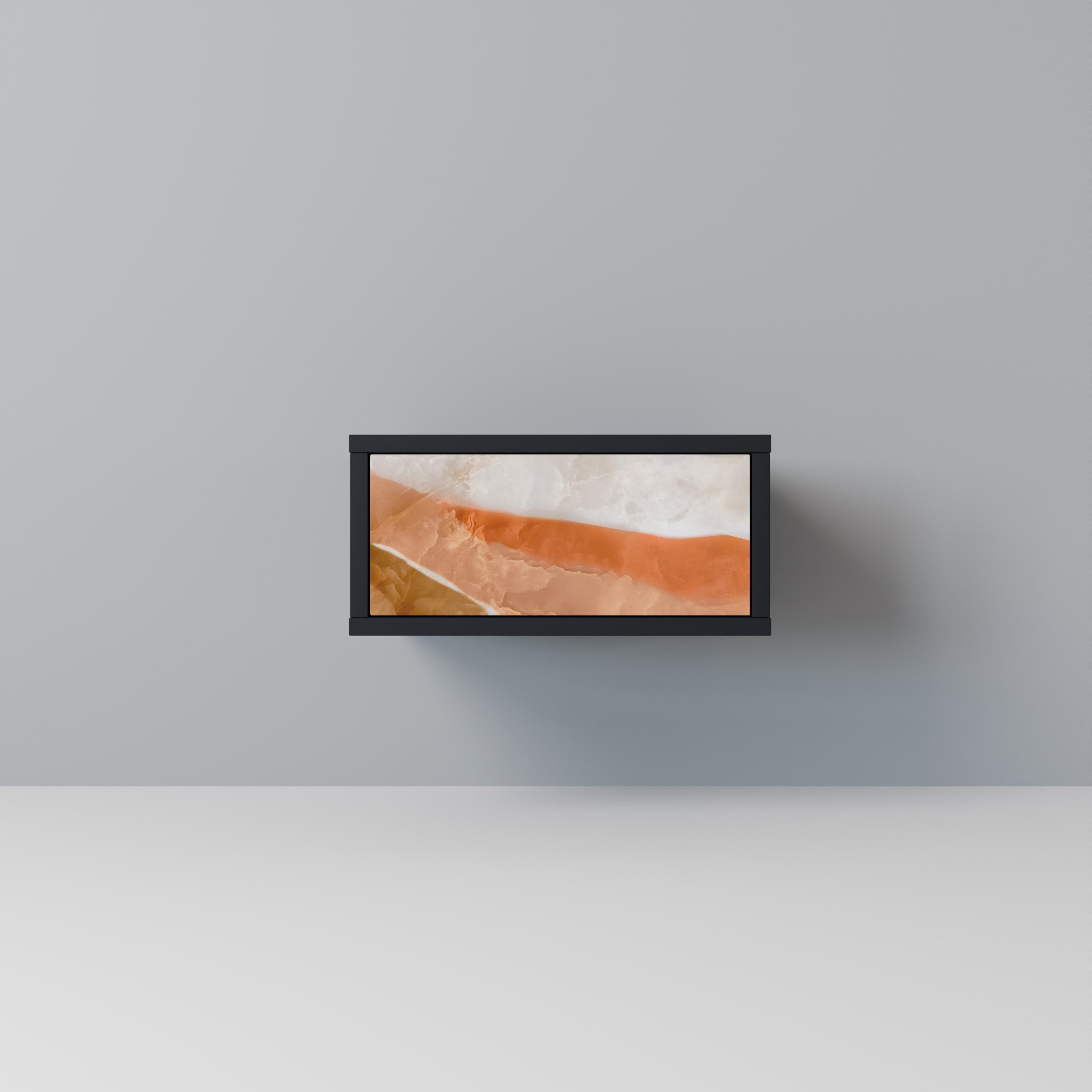 Table de chevet SANDHILLS SPLENDOUR en finition noire