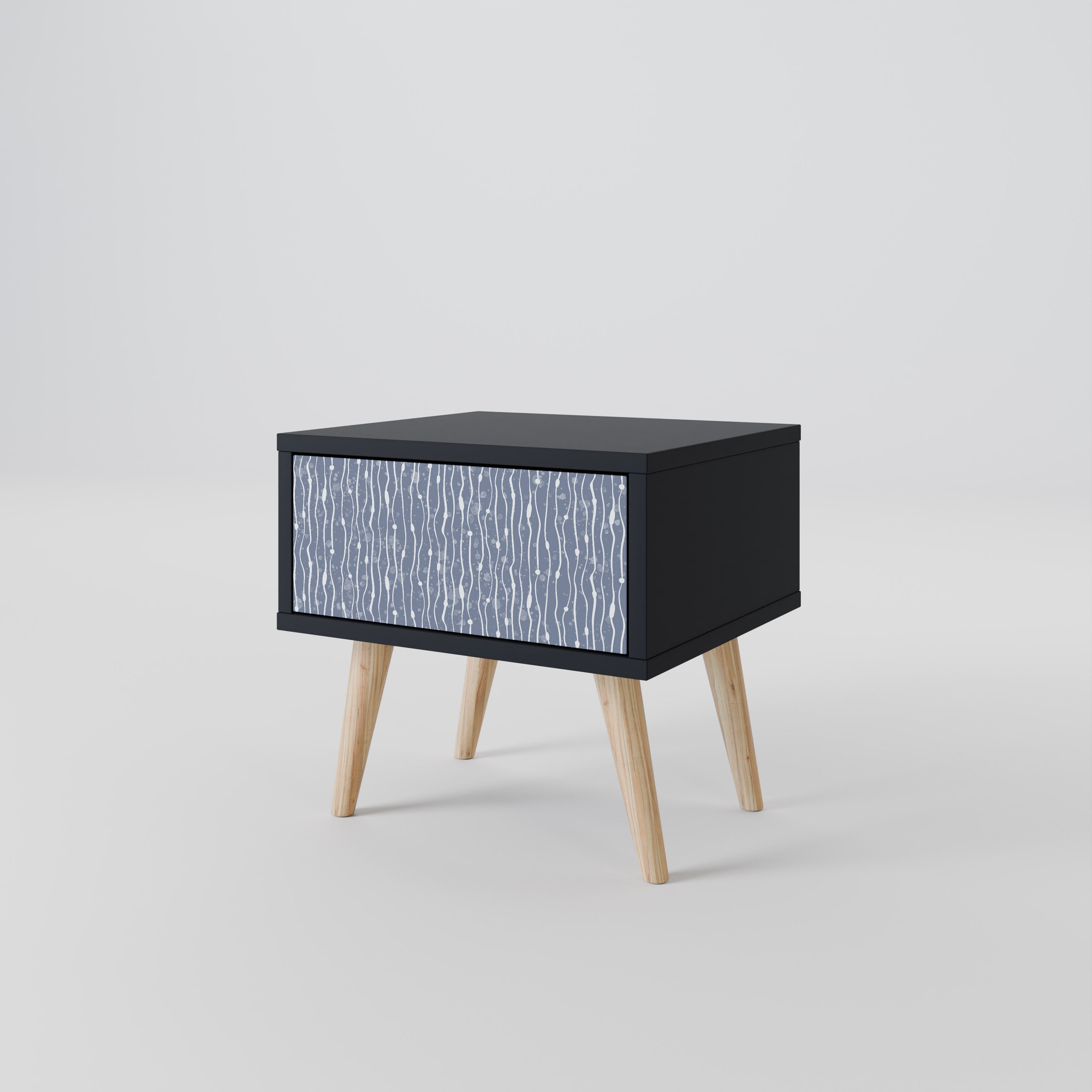 GRAPHITE RAIN Nightstand